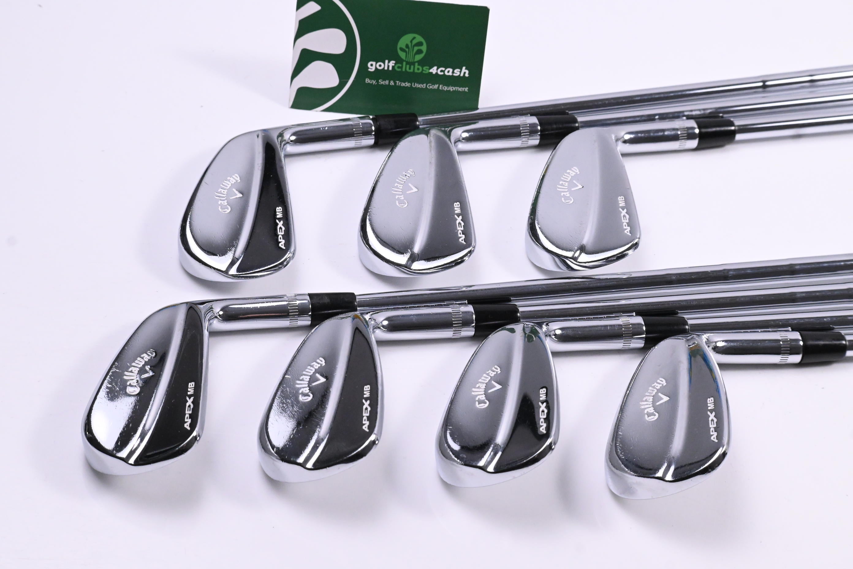 Callaway Apex MB 2018 Irons / 4-PW / Stiff Flex KBS Tour 120 Shafts