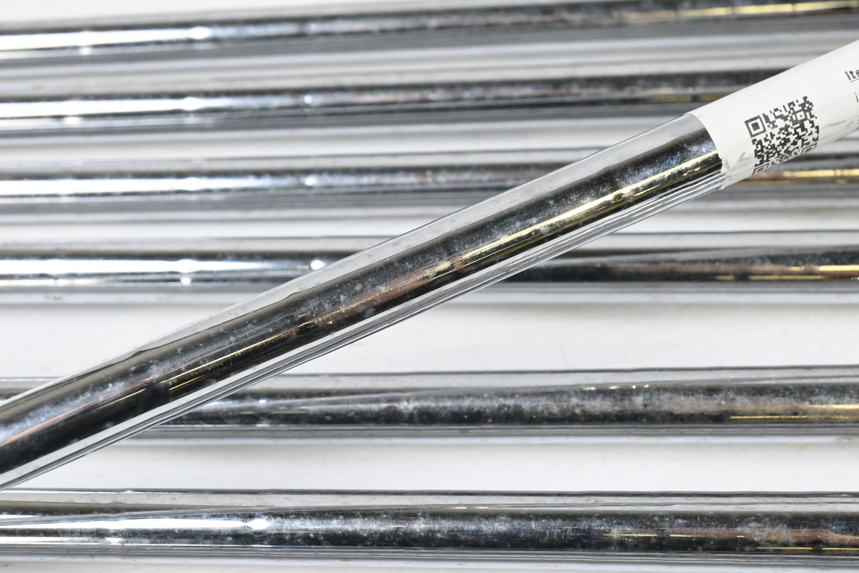 Ping i3+ Irons / 4-PW+SW / White Dot / Stiff Flex Steel Shafts