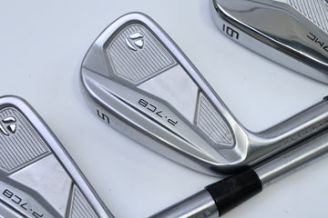 Left Hand Taylormade P7MC 2023/P7CB Combo Irons / 4-PW / Stiff Flex KBS Tour 120