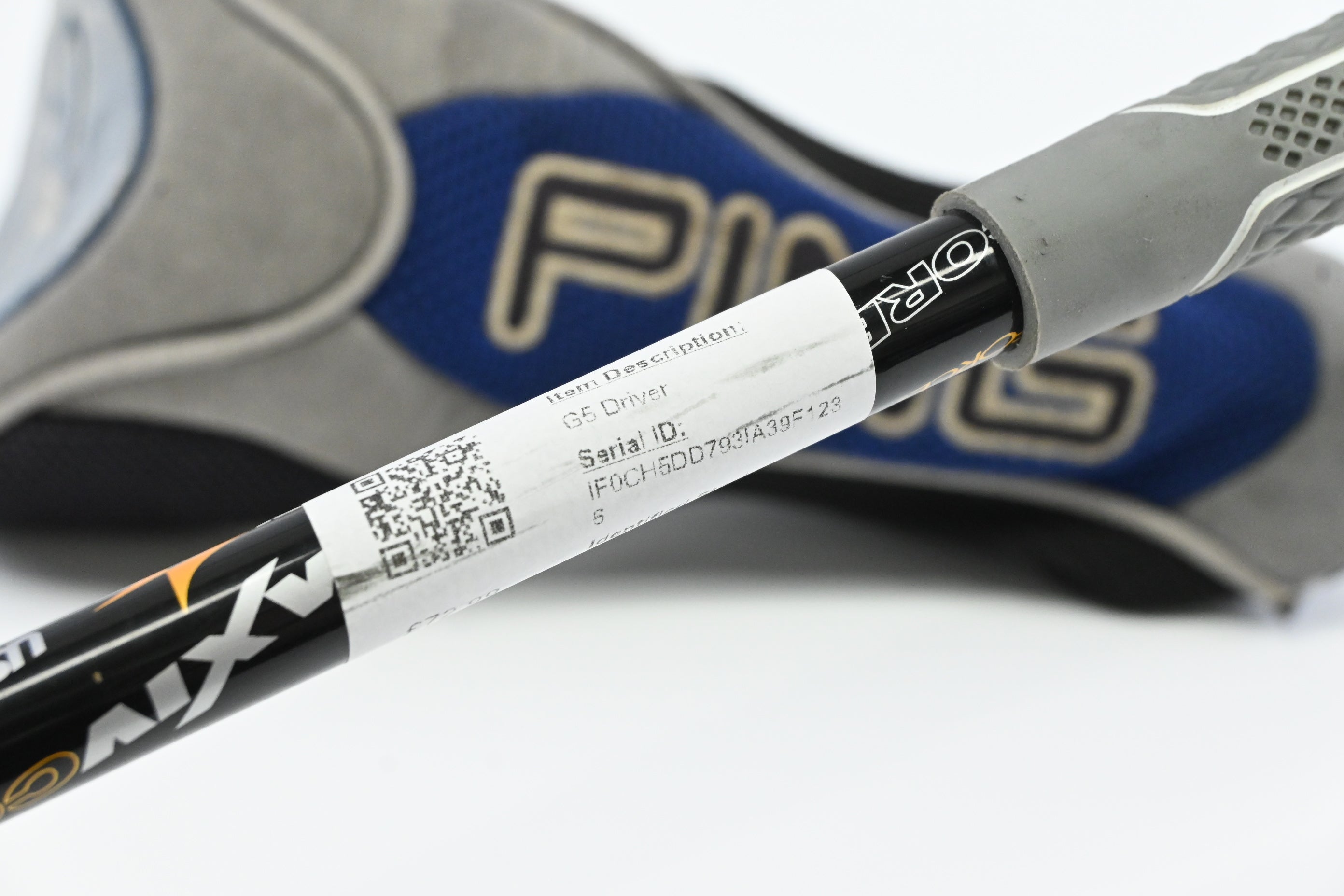 Ping G5 Driver / 10.5 Degree / Stiff Flex UST Proforce Axivcore 69 Shaft