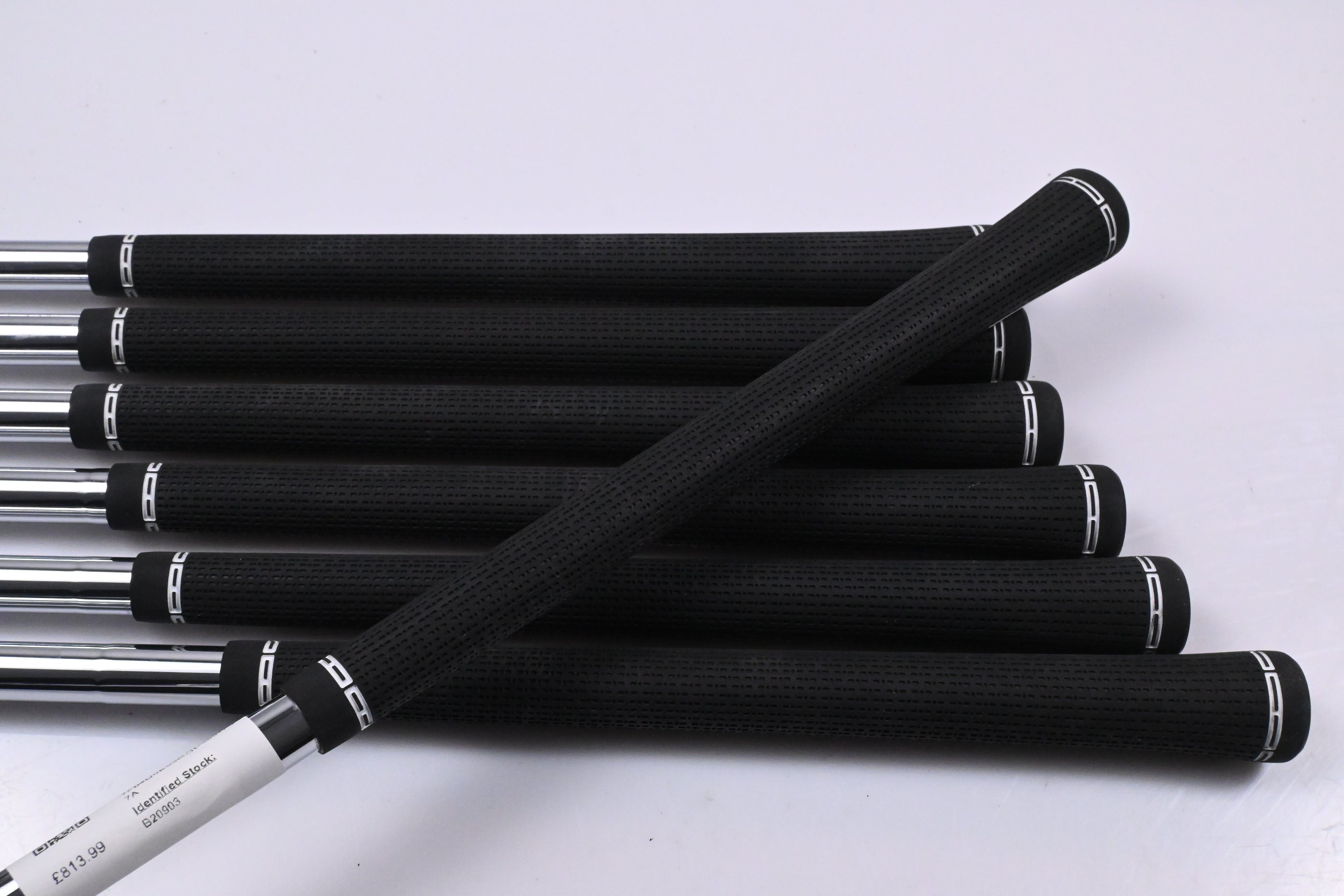 Left Hand Titleist T200 2023 Irons / 5-PW+GW / Stiff Flex AMT Black S300 Shafts