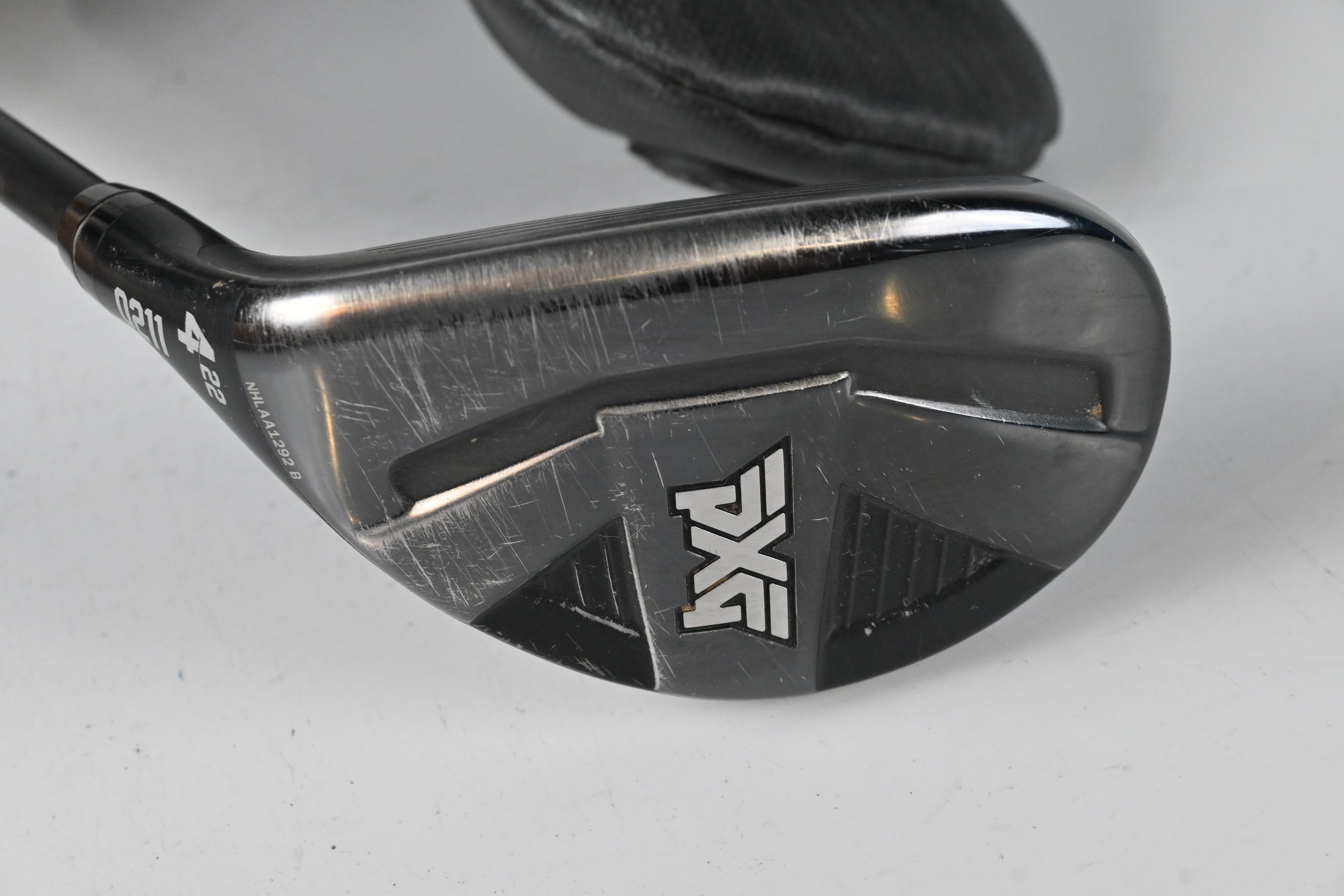 Left Hand PXG 0211 2020 #4 Hybrid / 22 Degree / Stiff Flex MMT Black 80 Shaft