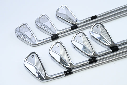 Left Hand Taylormade P7MC 2023/P7CB Combo Irons / 4-PW / Stiff Flex KBS Tour 120