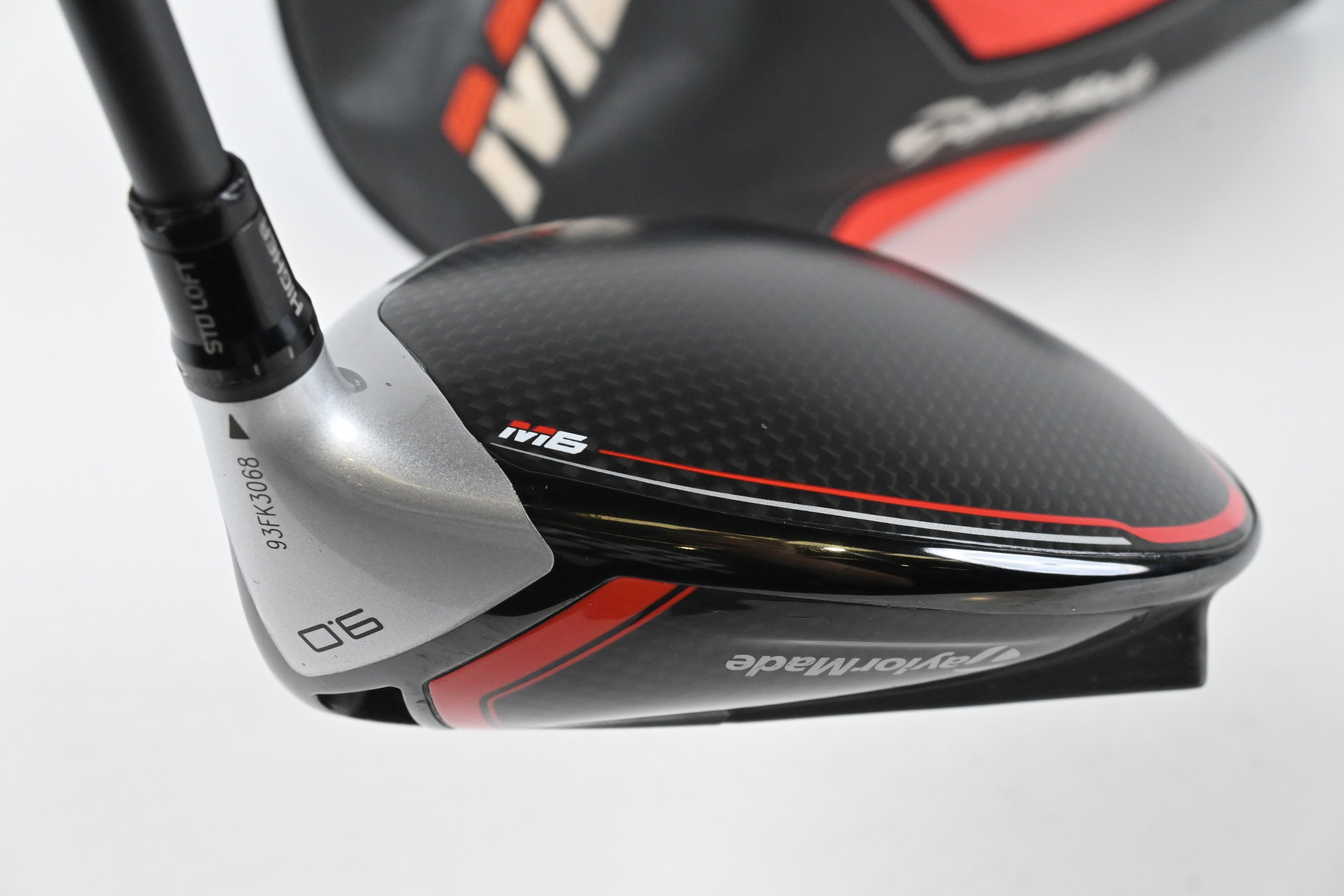 Taylormade M6 Driver / 9 Degree / Stiff Flex Hzrdus Smoke Black 70 Shaft