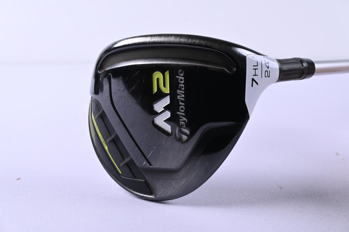 Ladies Taylormade M2 2017 #7 Wood / 24 Degree / Ladies Flex Taylormade REAX 45