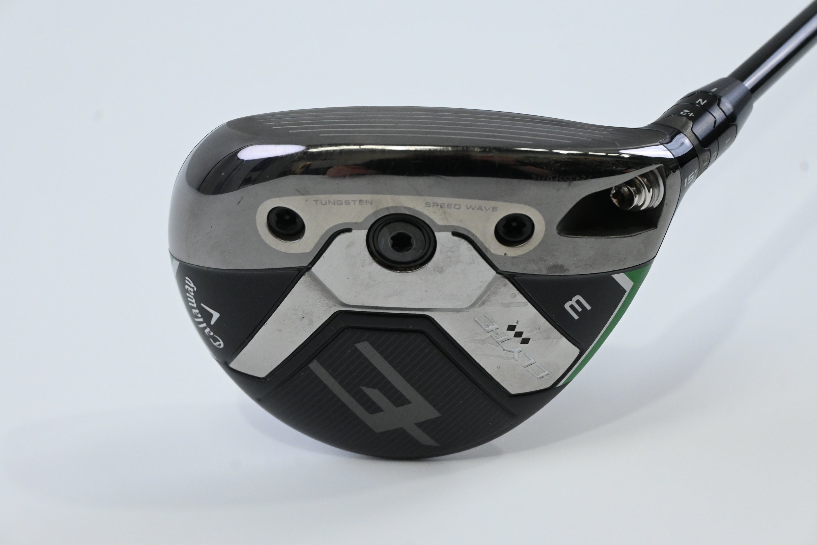 Callaway Elyte Triple Diamond #3 Wood / 15 Degree / X-Flex Denali Black 70 Shaft
