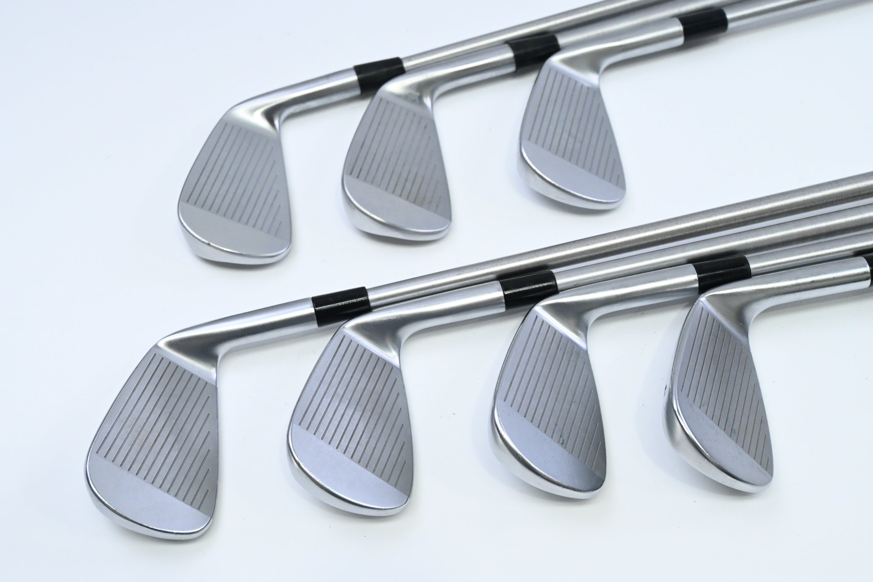 Left Hand Taylormade P7MC 2023/P7CB Combo Irons / 4-PW / Stiff Flex KBS Tour 120