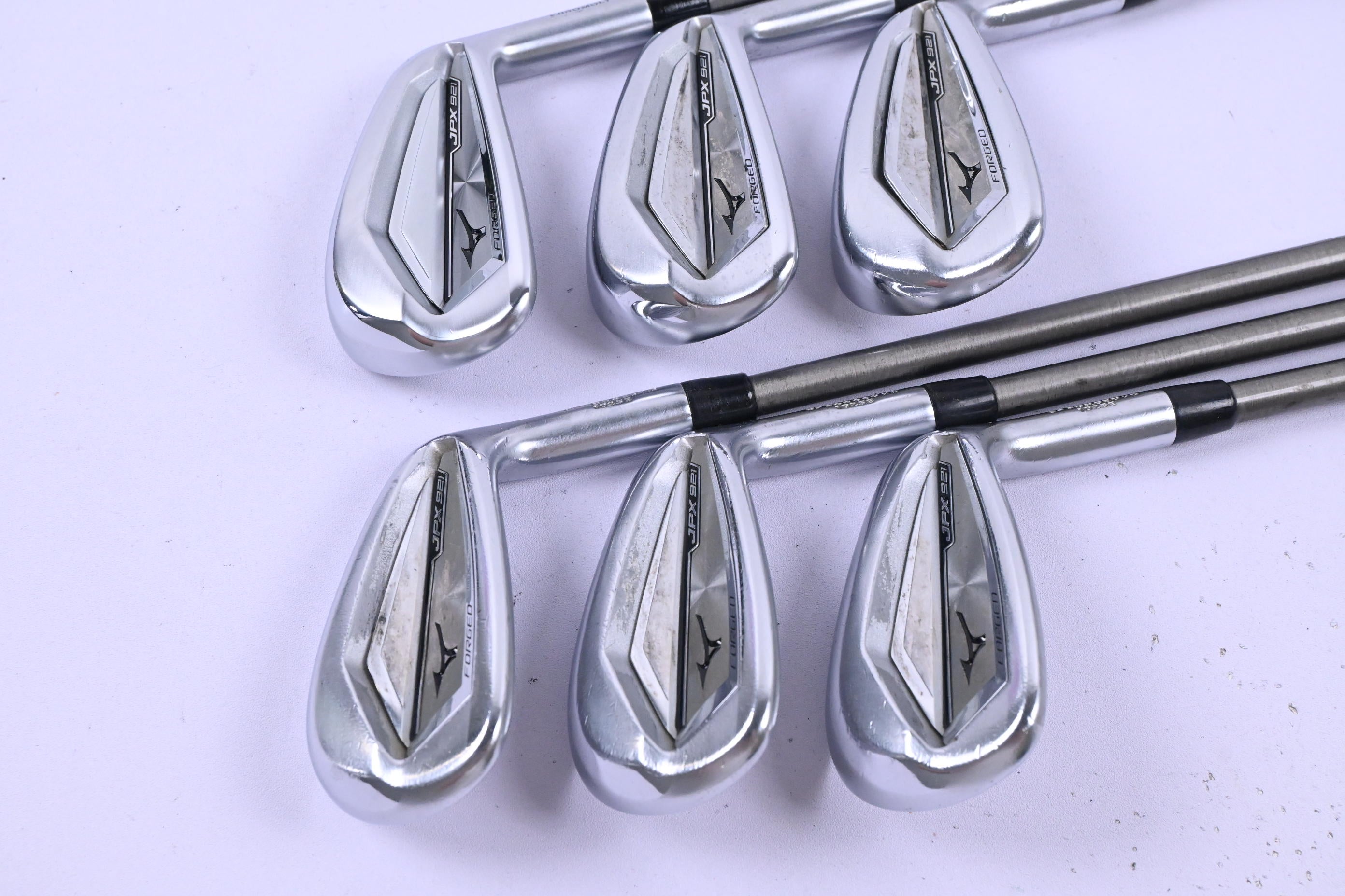 Mizuno JPX 921 Forged Irons / 6-PW+GW / Regular Flex SteelFiber i80 Shafts