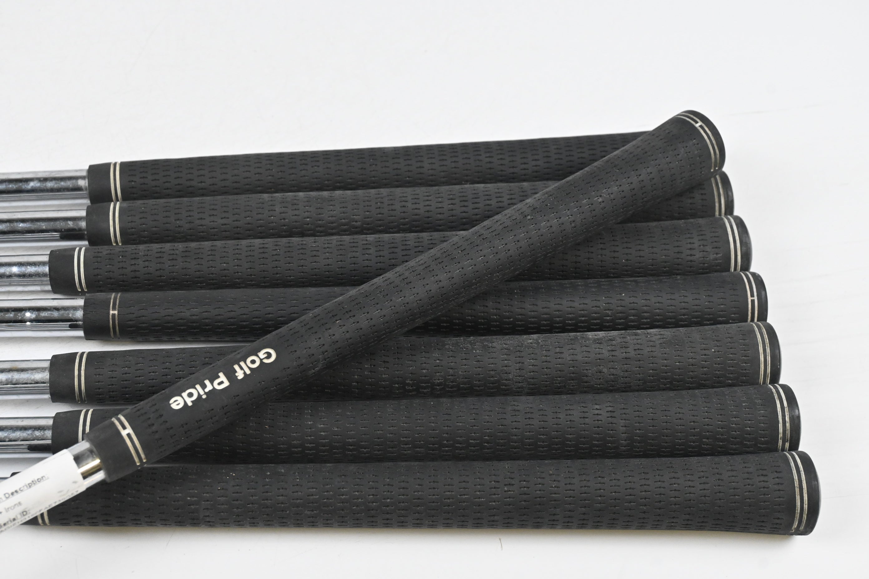 Ping i3+ Irons / 4-PW+SW / White Dot / Stiff Flex Steel Shafts