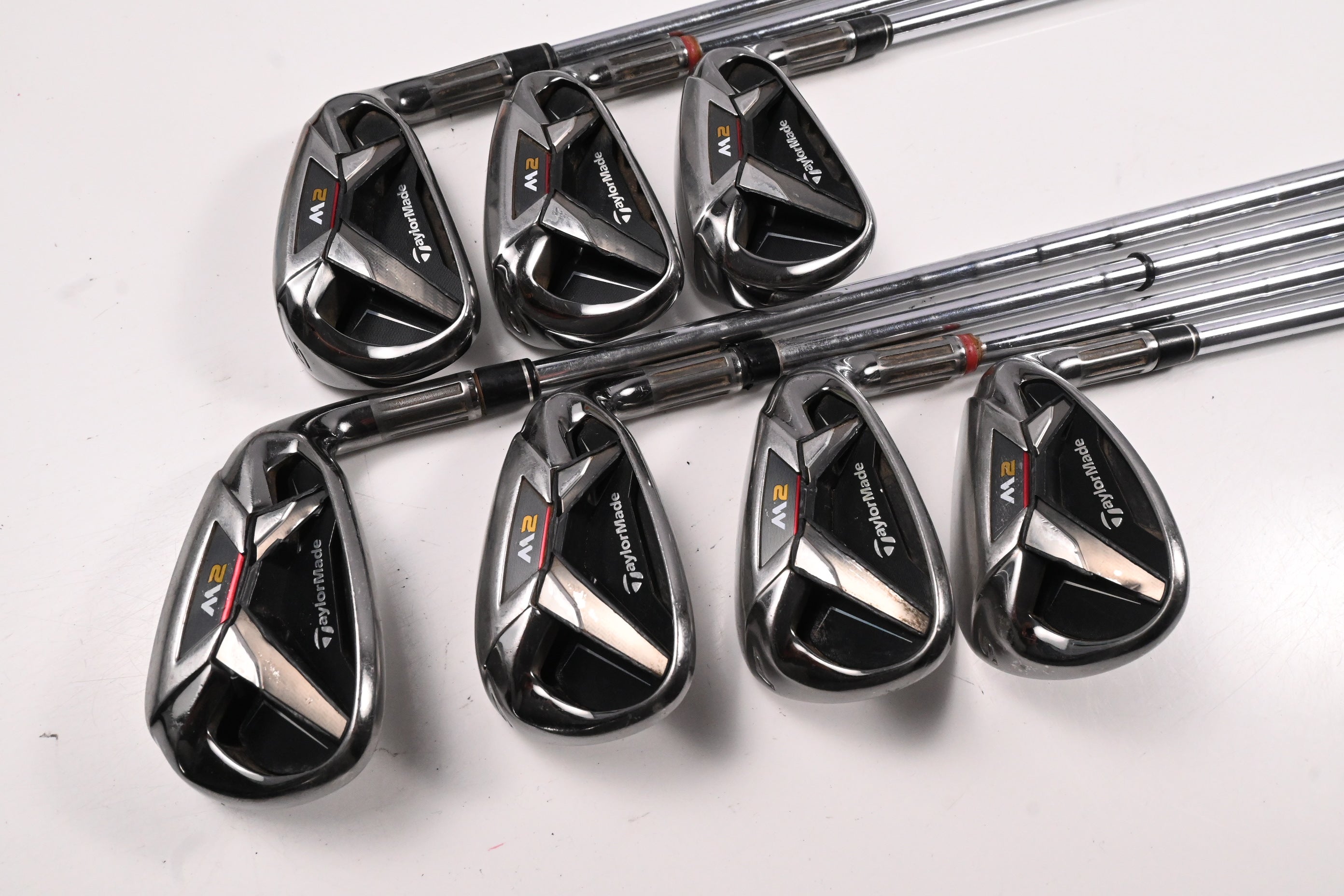 Taylormade M2 2016 Irons / 5-PW+SW / Regular Flex KBS Tour Shafts