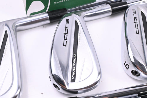 Cobra King Tec-X 2025 Irons / 4-PW+GW / Regular Plus Flex Project X LZ 115