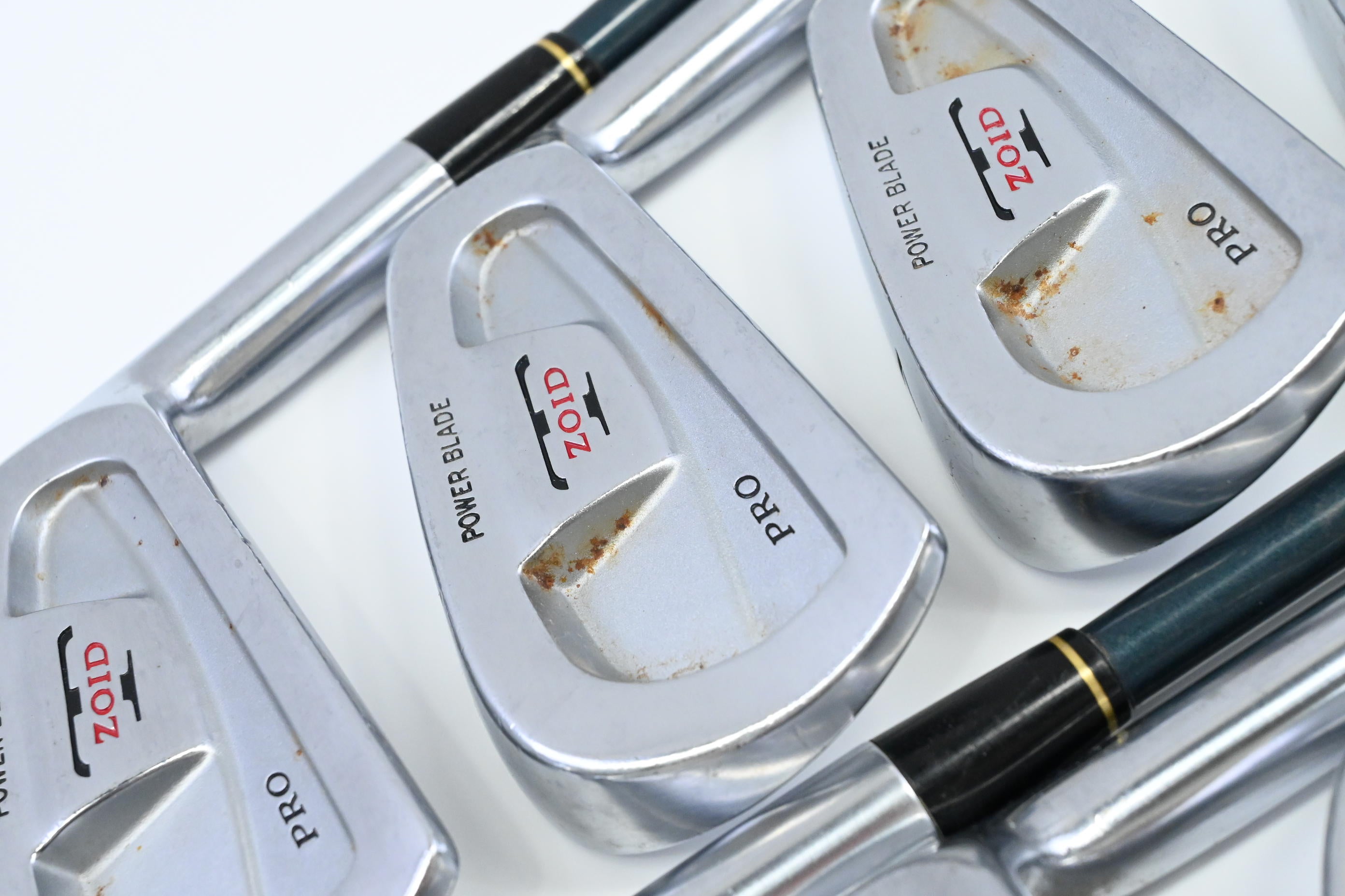 Mizuno T-Zoid Pro Irons / 5-PW+GW+SW / Stiff Flex Mizuno T-Zoid KV-Plus Shafts