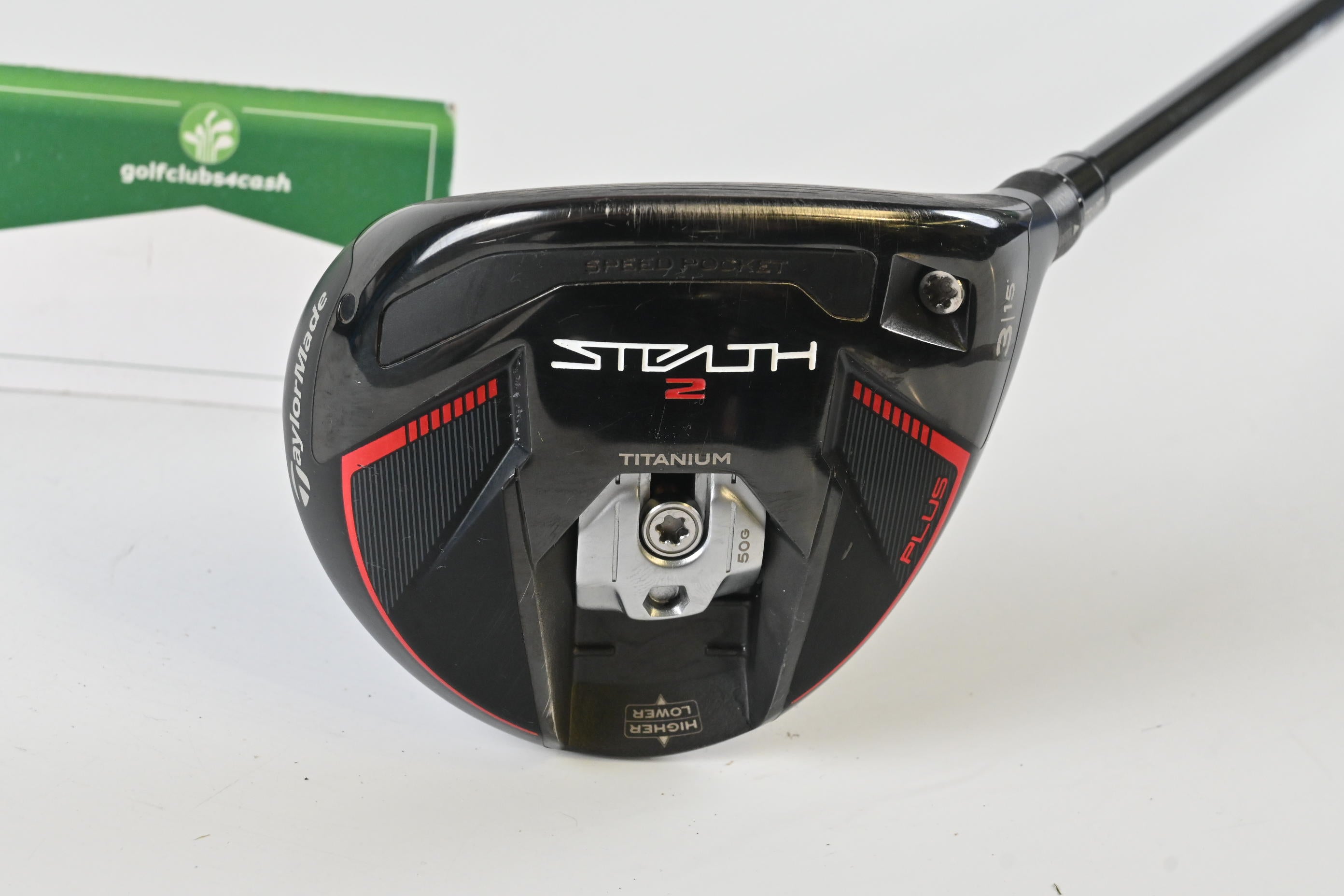 Taylormade Stealth 2 Plus #3 Wood / 15 Degree / Stiff Flex Kai'li Red Waves 60
