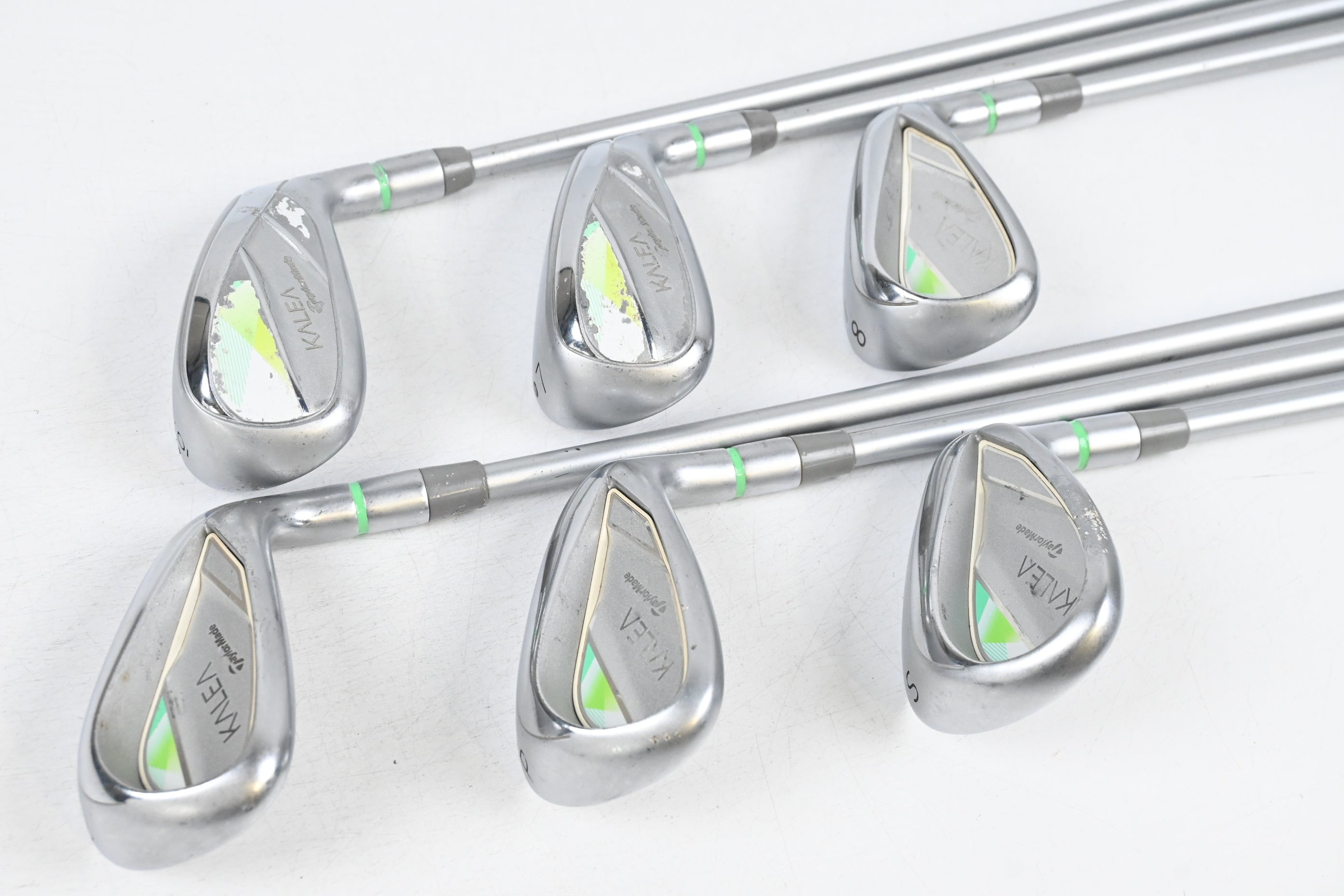 Ladies Taylormade Kalea Irons / 6-PW+SW / Ladies Flex Taylormade SlimTech 45