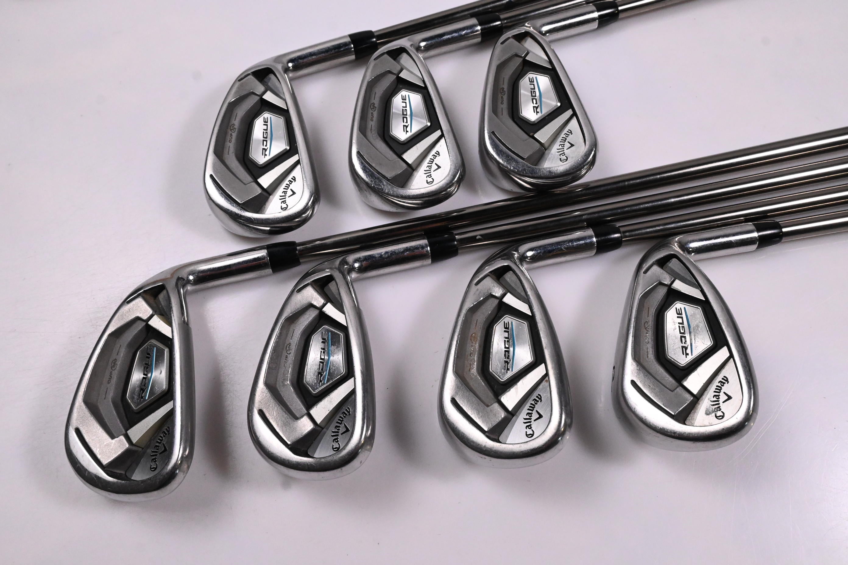 Callaway Rogue Irons / 4-PW / Senior Flex UST Recoil ESX 460 Shafts