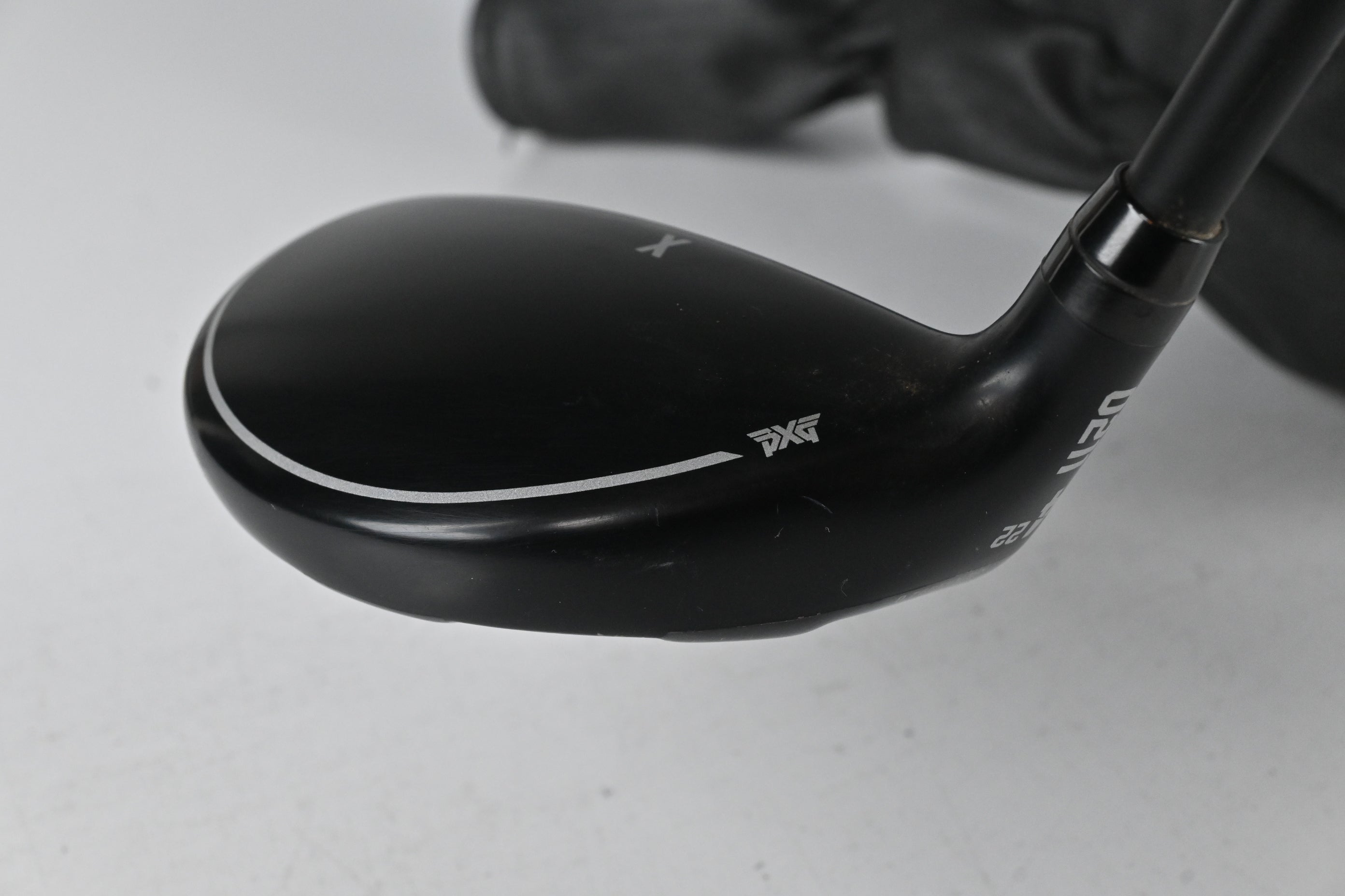 Left Hand PXG 0211 2020 #4 Hybrid / 22 Degree / Stiff Flex MMT Black 80 Shaft