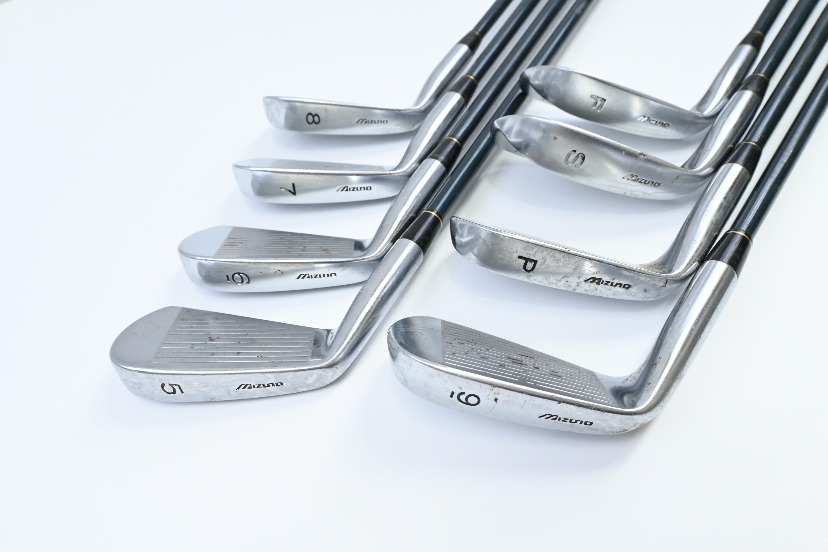 Mizuno T-Zoid Pro Irons / 5-PW+GW+SW / Stiff Flex Mizuno T-Zoid KV-Plus Shafts
