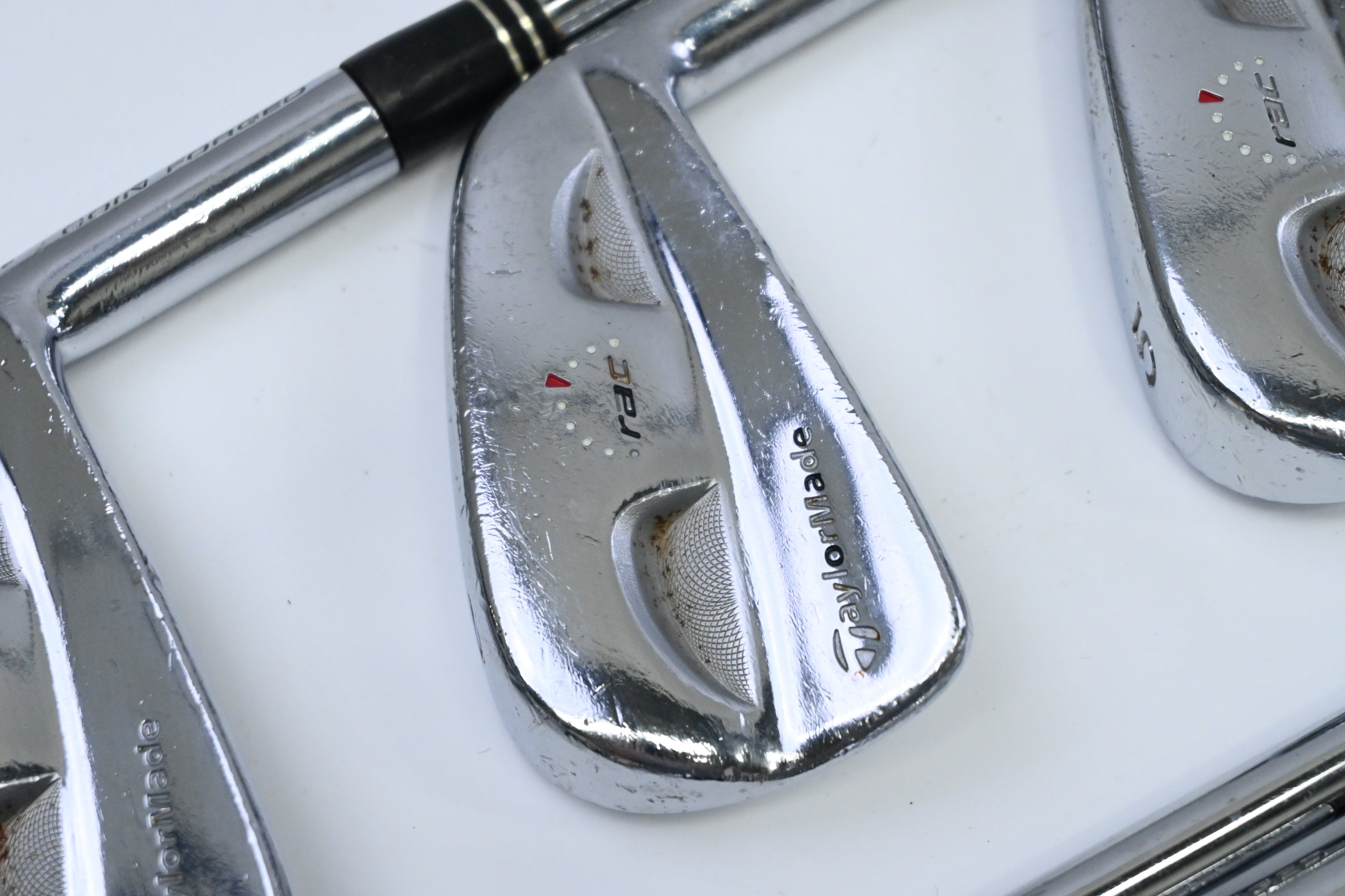 Taylormade RAC CB Coin Forged Irons / 3-PW / Stiff Flex FCM Rifle Shafts