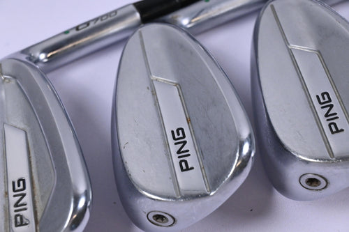 Ping G700 Irons / 6-PW+GW+SW / Green Dot / Senior Flex Ping Alta CB Shafts