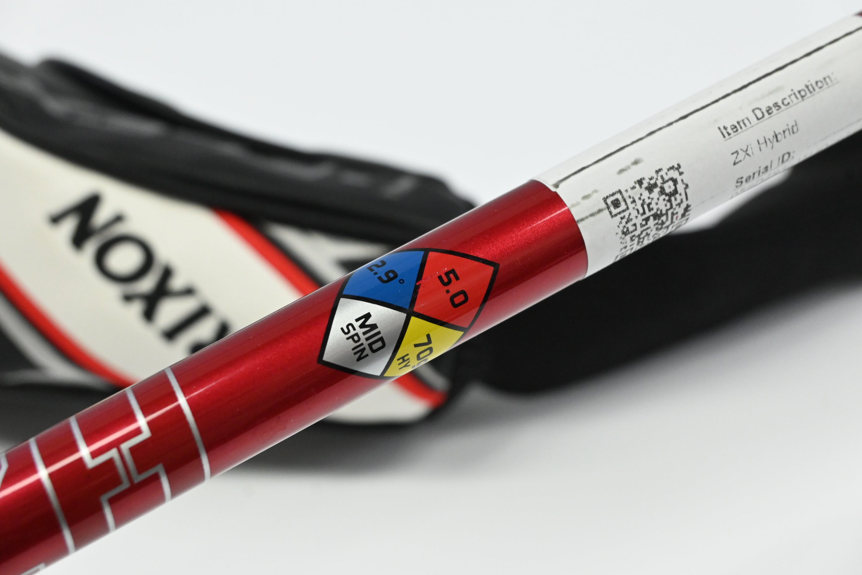 Srixon ZXi #3 Hybrid / 19 Degree / Senior Flex HZRDUS Smoke Red RDX 70 Shaft