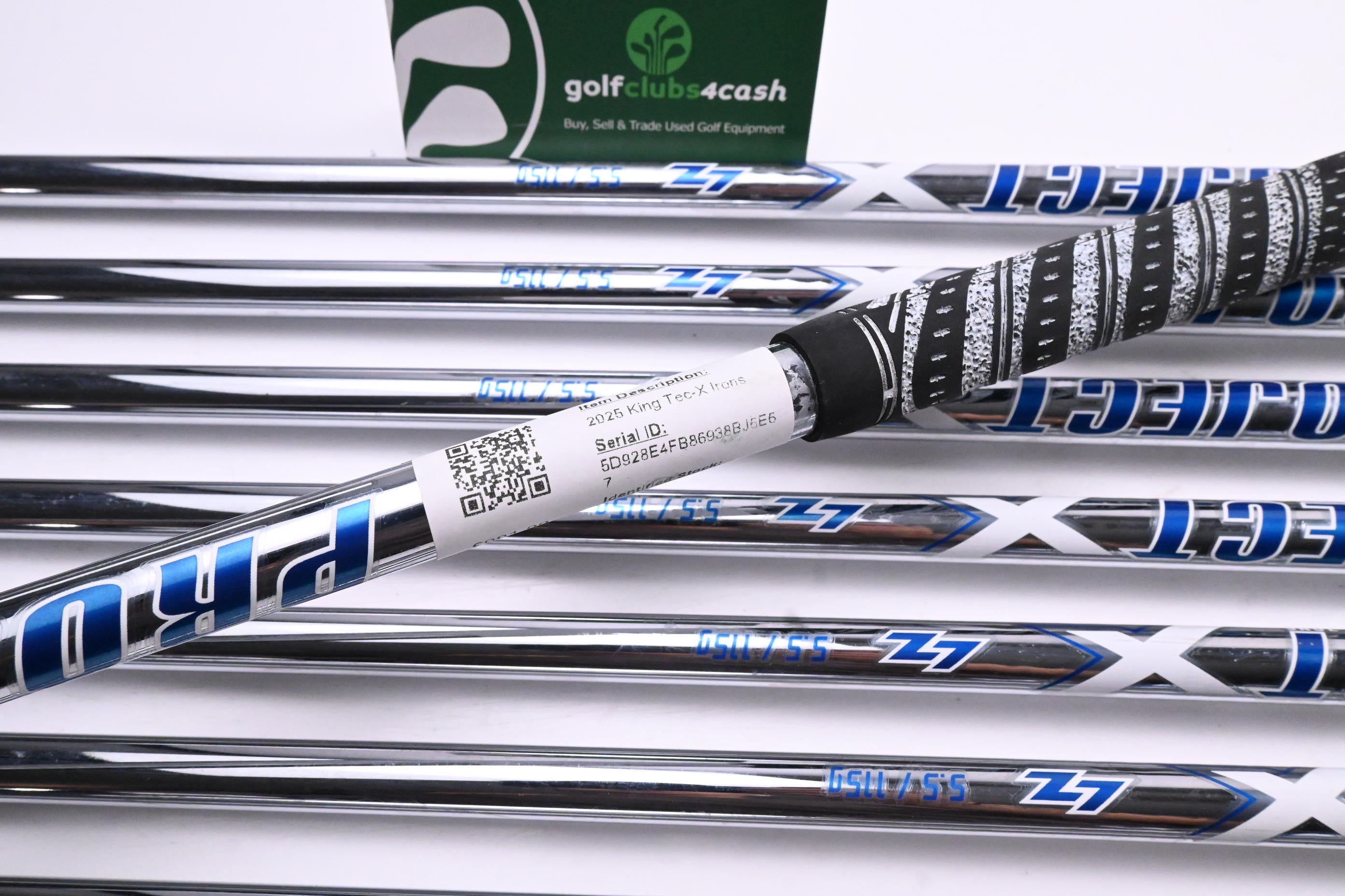 Cobra King Tec-X 2025 Irons / 4-PW+GW / Regular Plus Flex Project X LZ 115