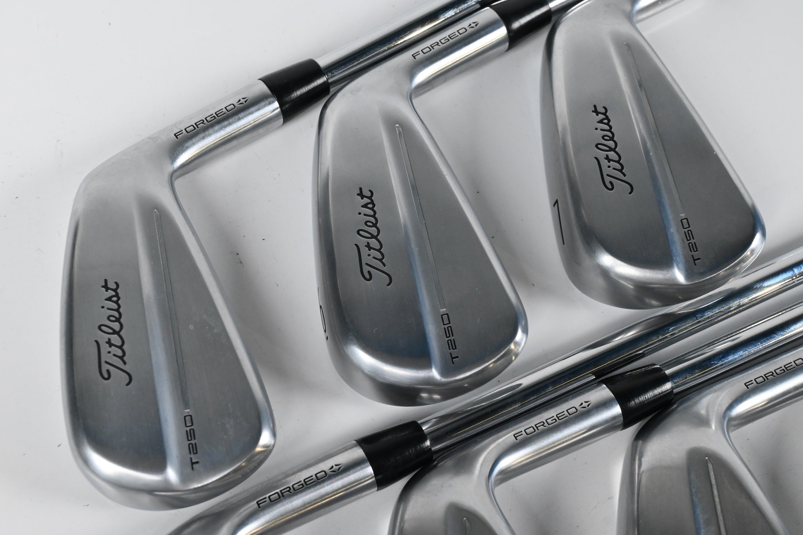 Titleist T250 2025 Irons / 5-PW+GW / Stiff Flex True Temper AMT Black Shafts
