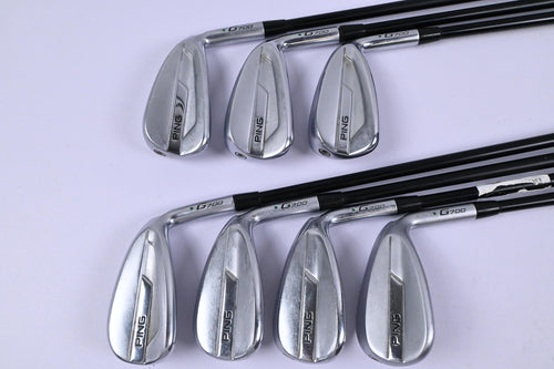 Ping G700 Irons / 6-PW+GW+SW / Green Dot / Senior Flex Ping Alta CB Shafts
