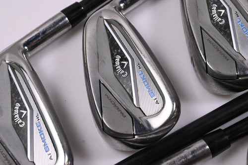 Callaway Paradym Ai Smoke HL Irons / 5-PW+AW+GW+SW / Senior Flex Cypher 2.0 50