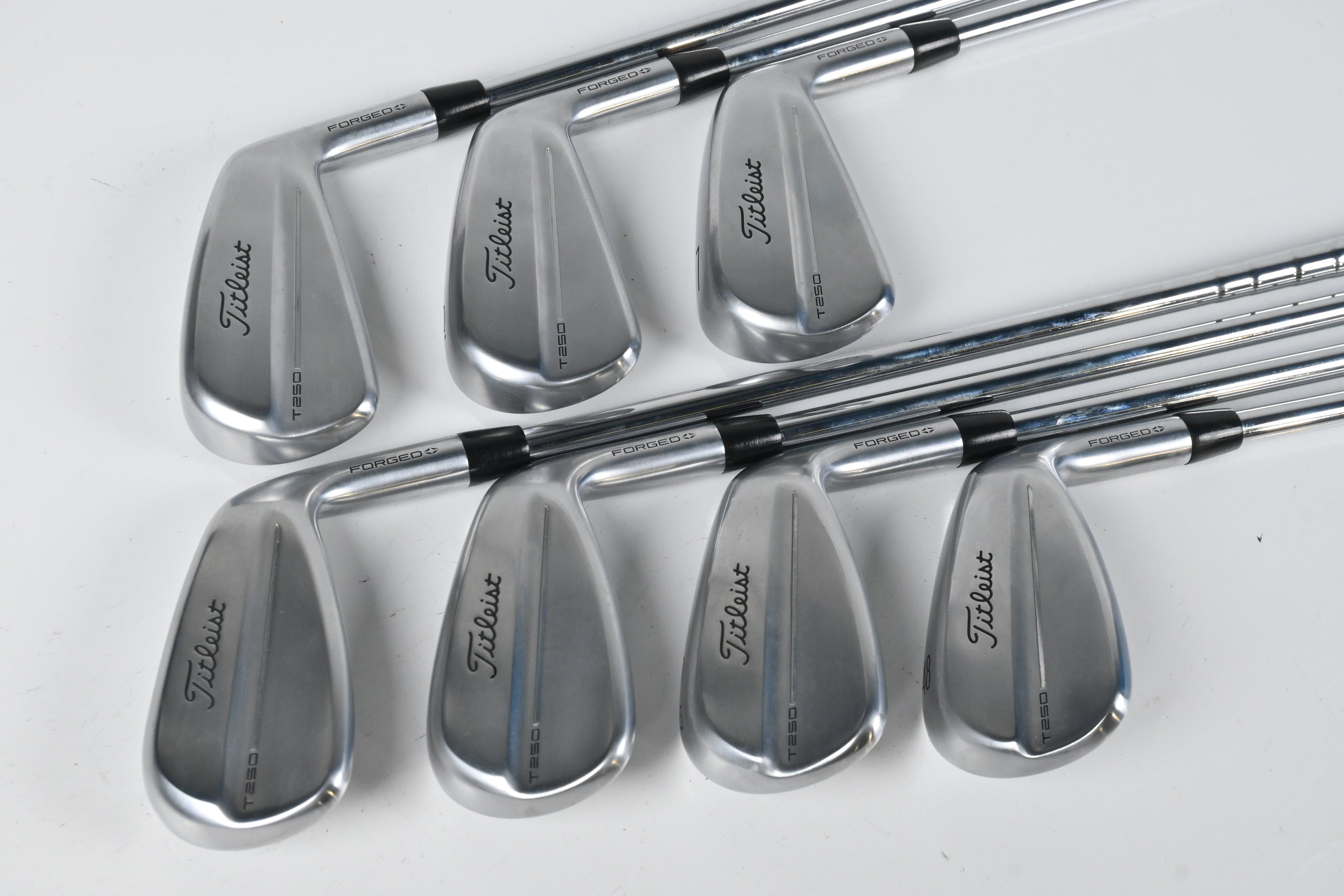 Titleist T250 2025 Irons / 5-PW+GW / Stiff Flex True Temper AMT Black Shafts