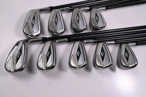 Callaway Paradym Ai Smoke HL Irons / 5-PW+AW+GW+SW / Senior Flex Cypher 2.0 50
