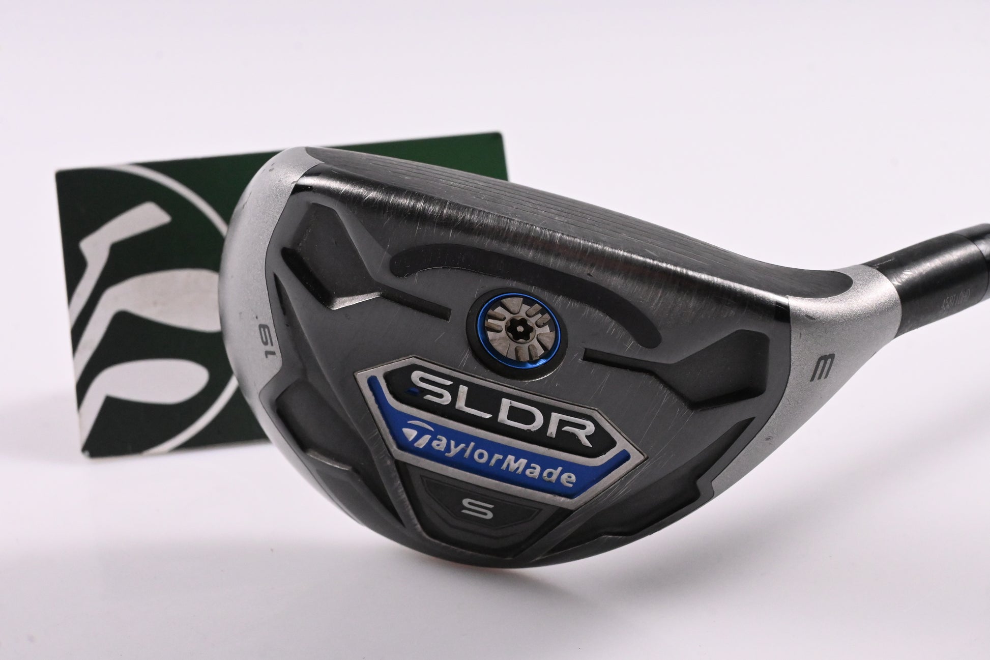 Taylormade SLDR-S #3 Hybrid / 19 Degree / Stiff Flex Fujikura Speeder 72 Shaft