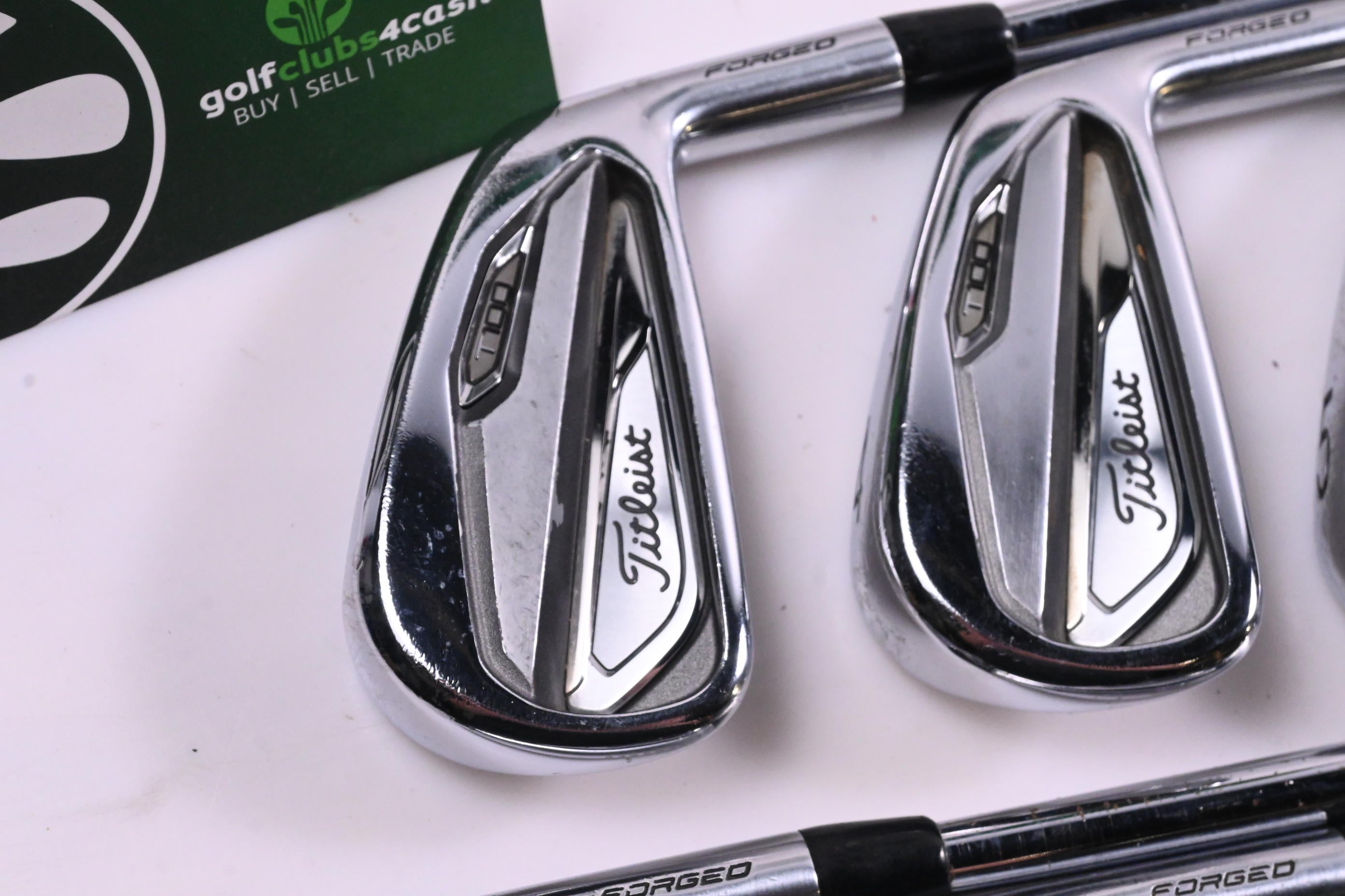 Titleist T100 2019 Irons / 3-PW / Stiff Flex Dynamic Gold S300 Shafts