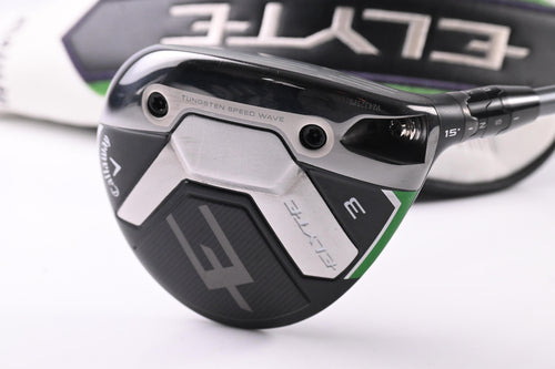 Callaway Elyte #3 Wood / 15 Degree / Stiff Flex Denali Charcoal 60 Shaft
