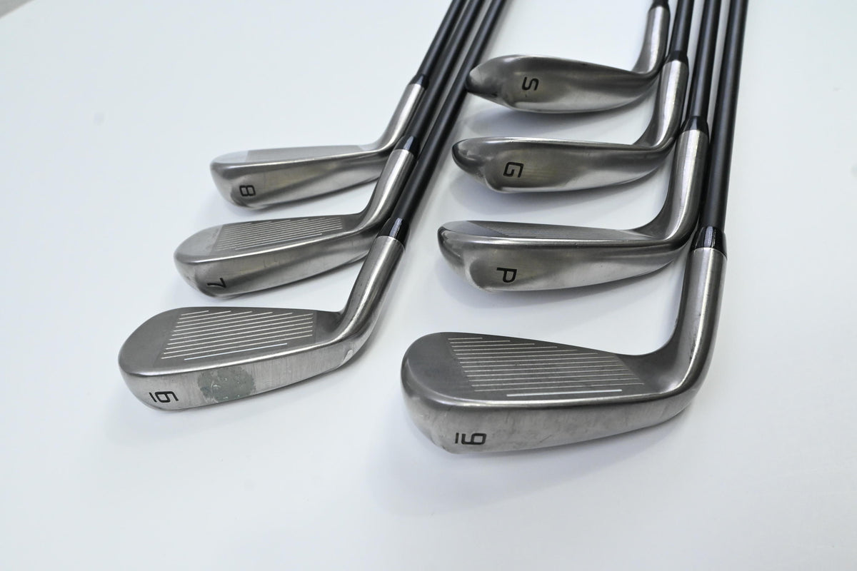 Cobra Aerojet One Length Irons / 6-PW+GW+SW / Regular Flex KBS PGI 75 Shafts