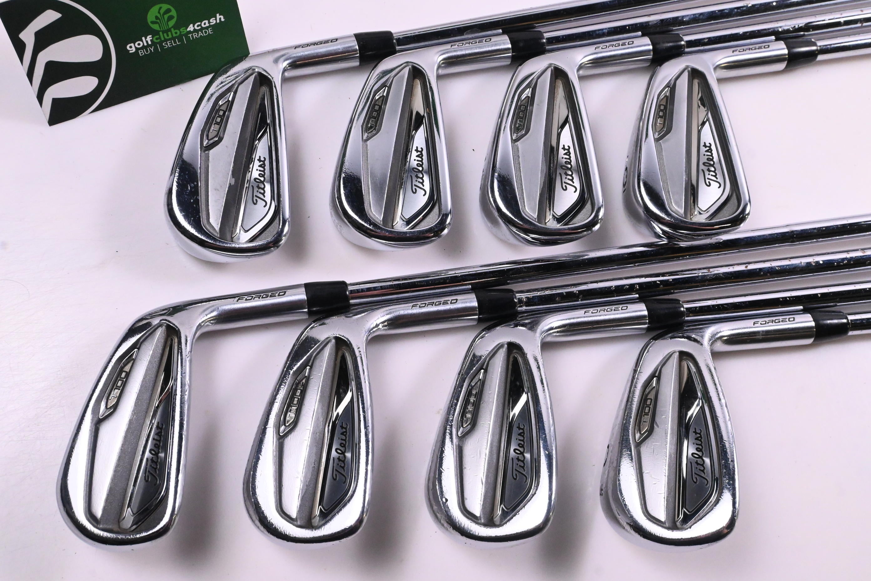 Titleist T100 2019 Irons / 3-PW / Stiff Flex Dynamic Gold S300 Shafts