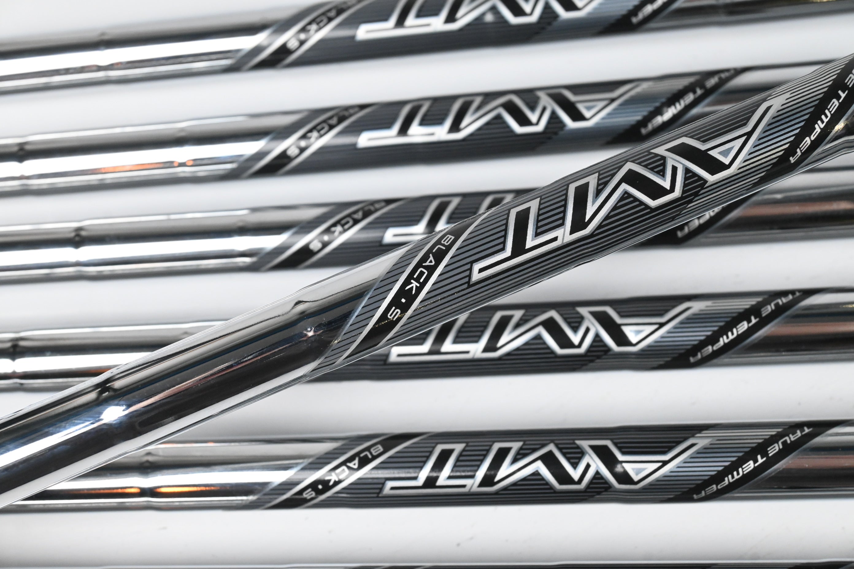 Titleist T250 2025 Irons / 5-PW+GW / Stiff Flex True Temper AMT Black Shafts