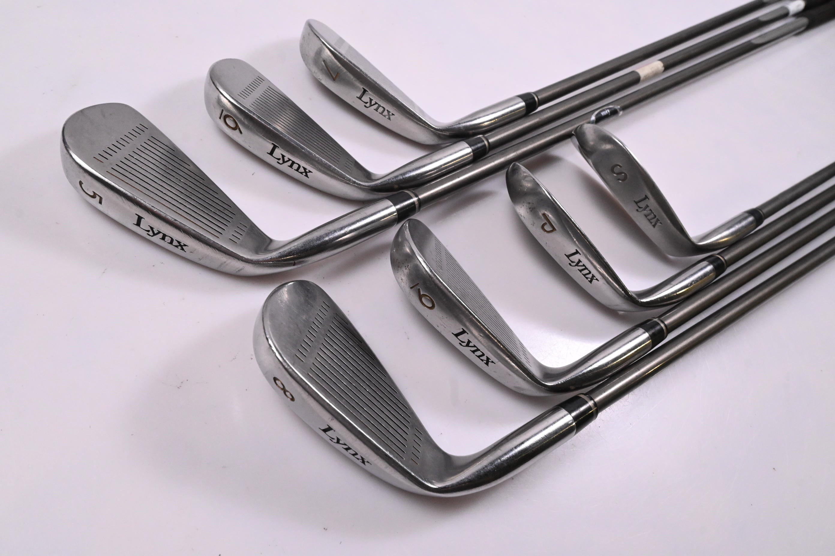 Ladies Lynx Tigress Irons / 5-PW+SW / Ladies Flex Lynx Shafts