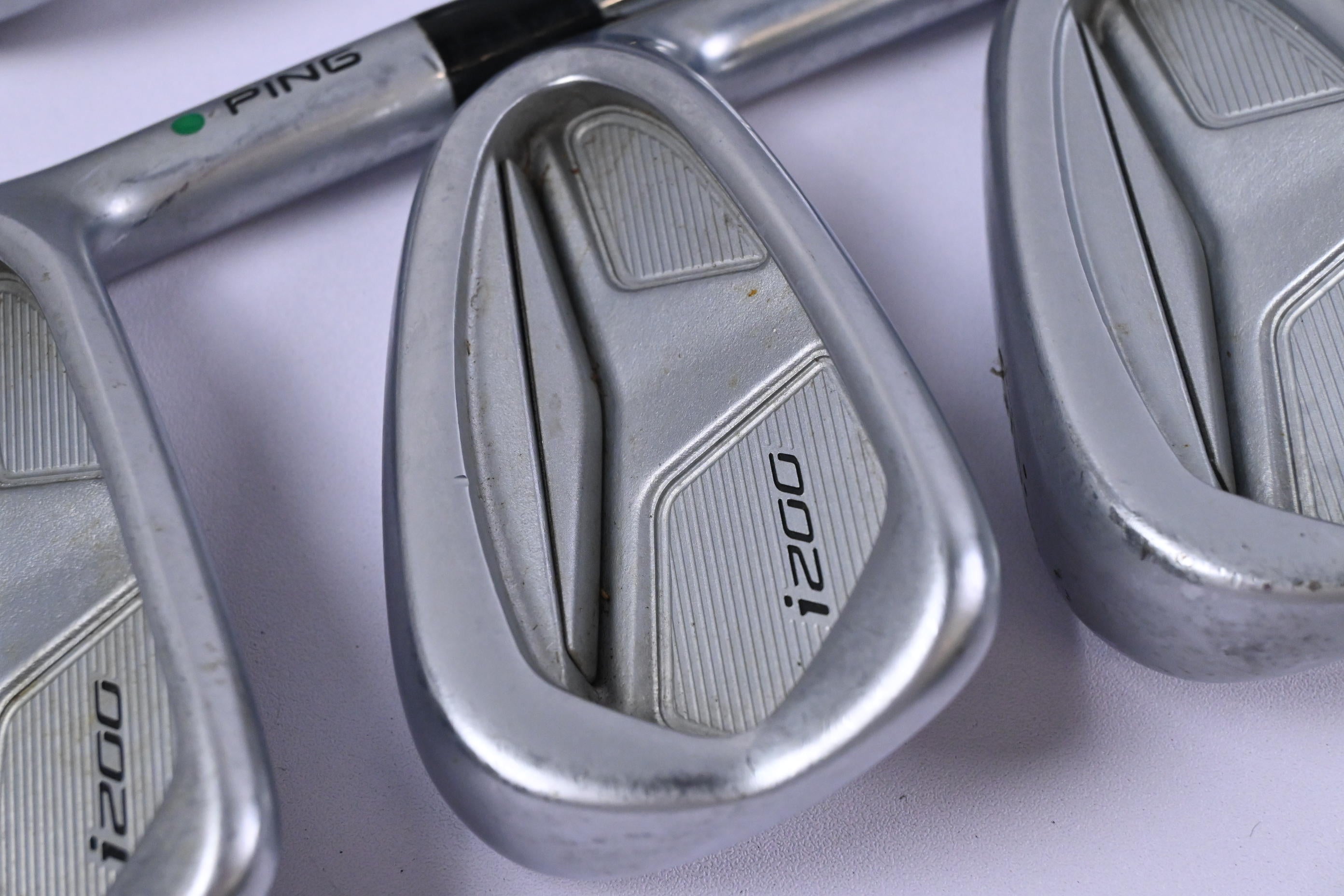 Ping i200 Irons / 5-PW / Green Dot / Stiff Flex Dynamic Gold S300