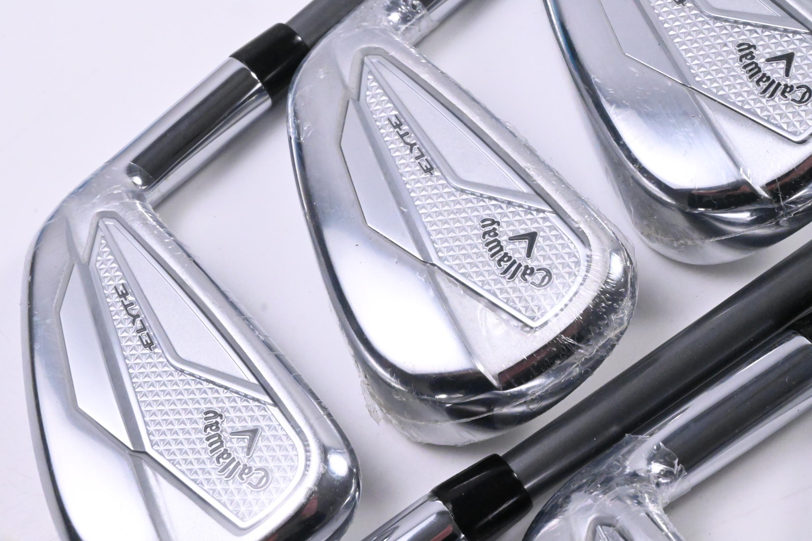 Callaway Elyte Irons / 5-PW / Stiff Flex Denali Charcoal 75 Shafts