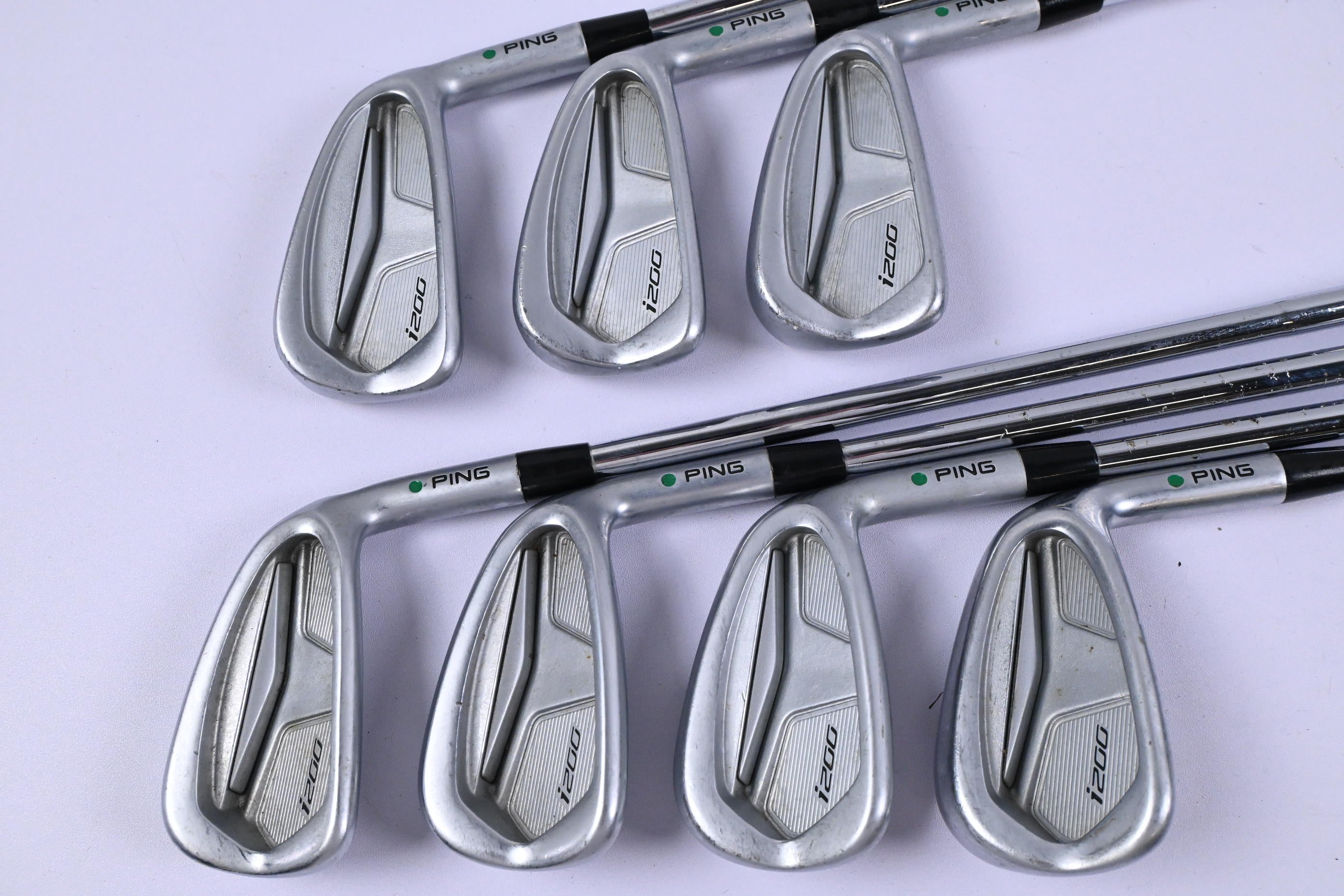 Ping i200 Irons / 5-PW / Green Dot / Stiff Flex Dynamic Gold S300