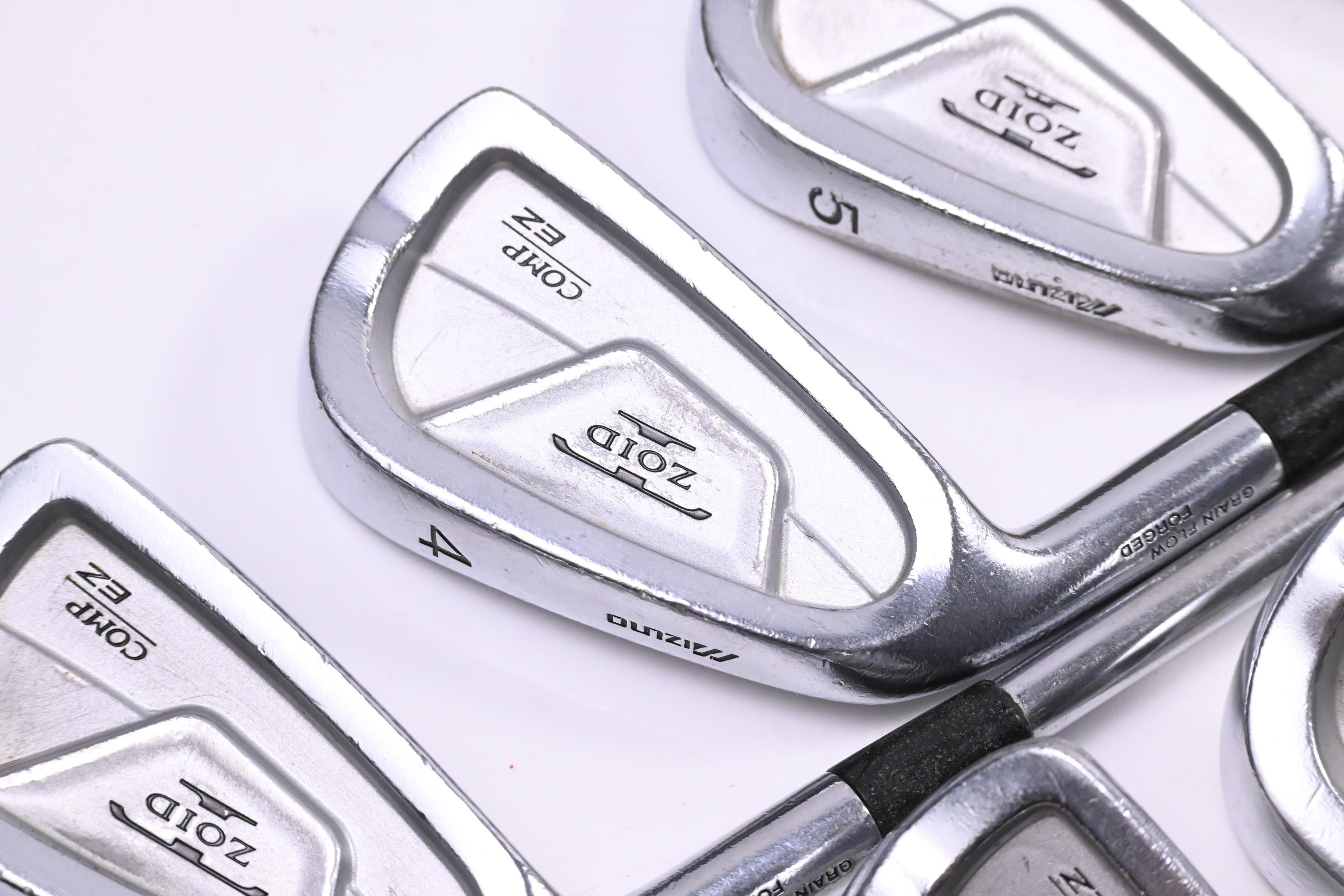 Left Hand Mizuno T-Zoid Comp EZ Irons / 3-PW+SW / Stiff Flex Mizuno T-Zoid Comp