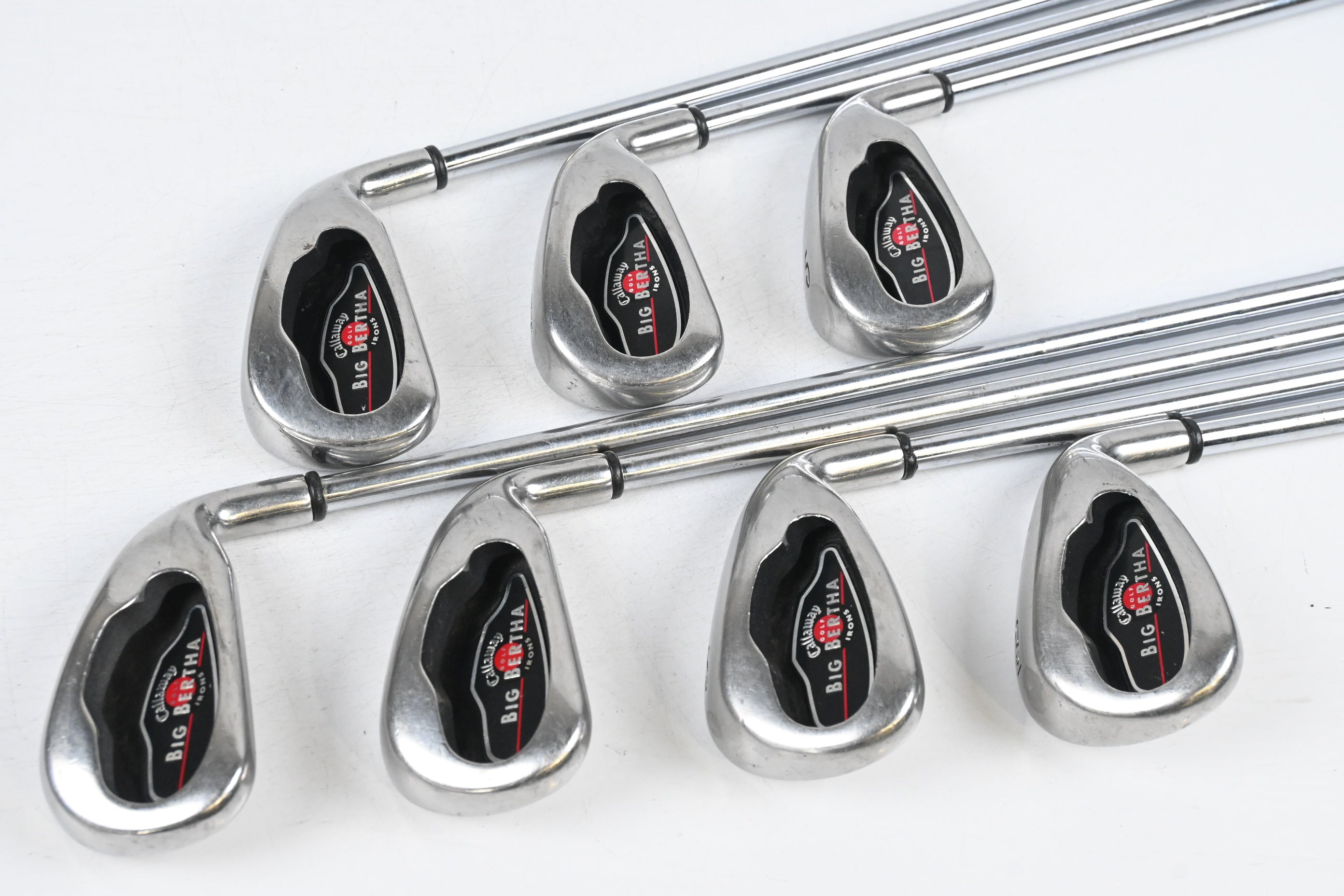 Callaway Big Bertha 2004 Irons / 3-9i / Uniflex Callaway Constant Weight Shafts