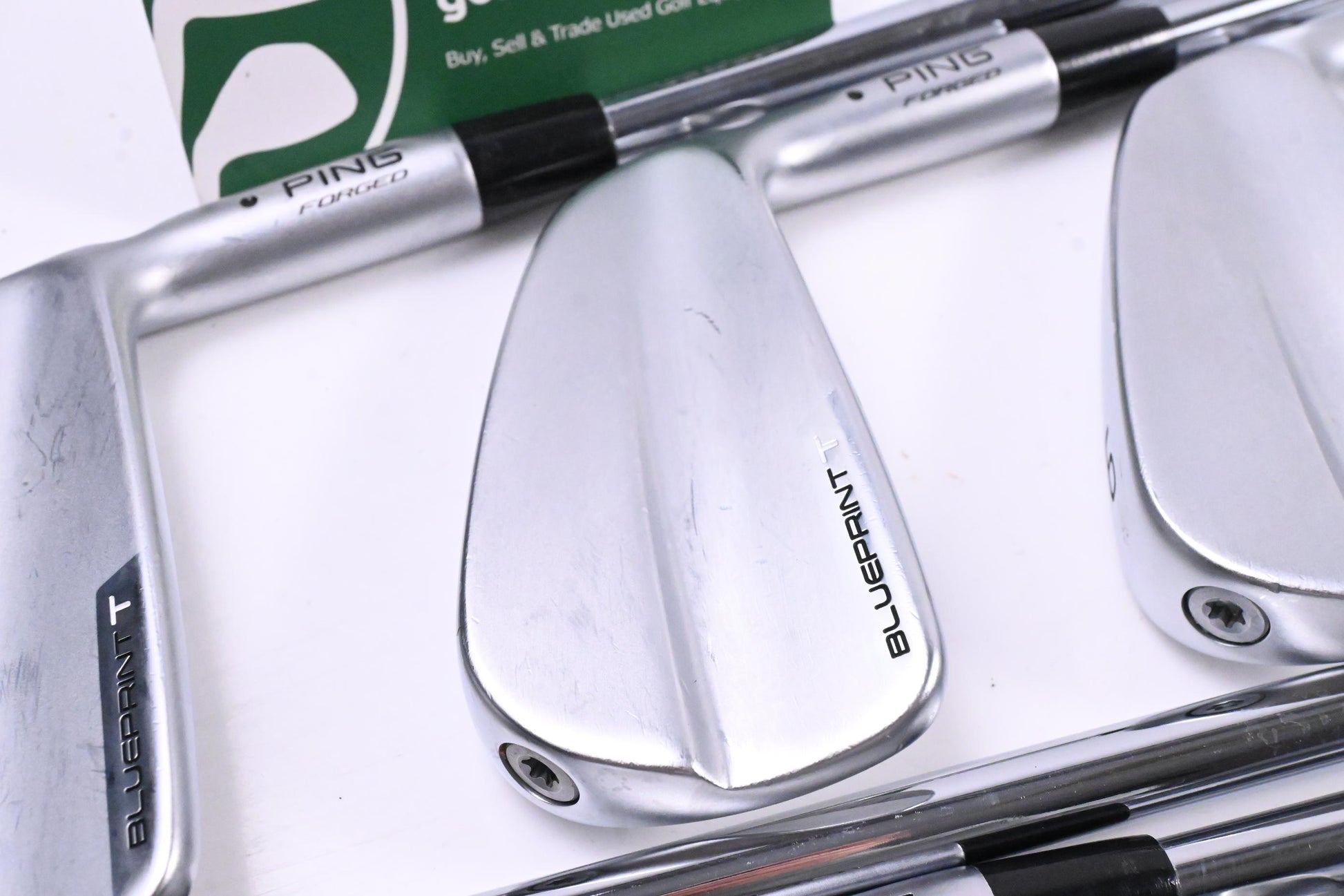 Ping Blueprint T Irons / 4-PW / Black Dot / Stiff Flex Dynamic Gold S300 120