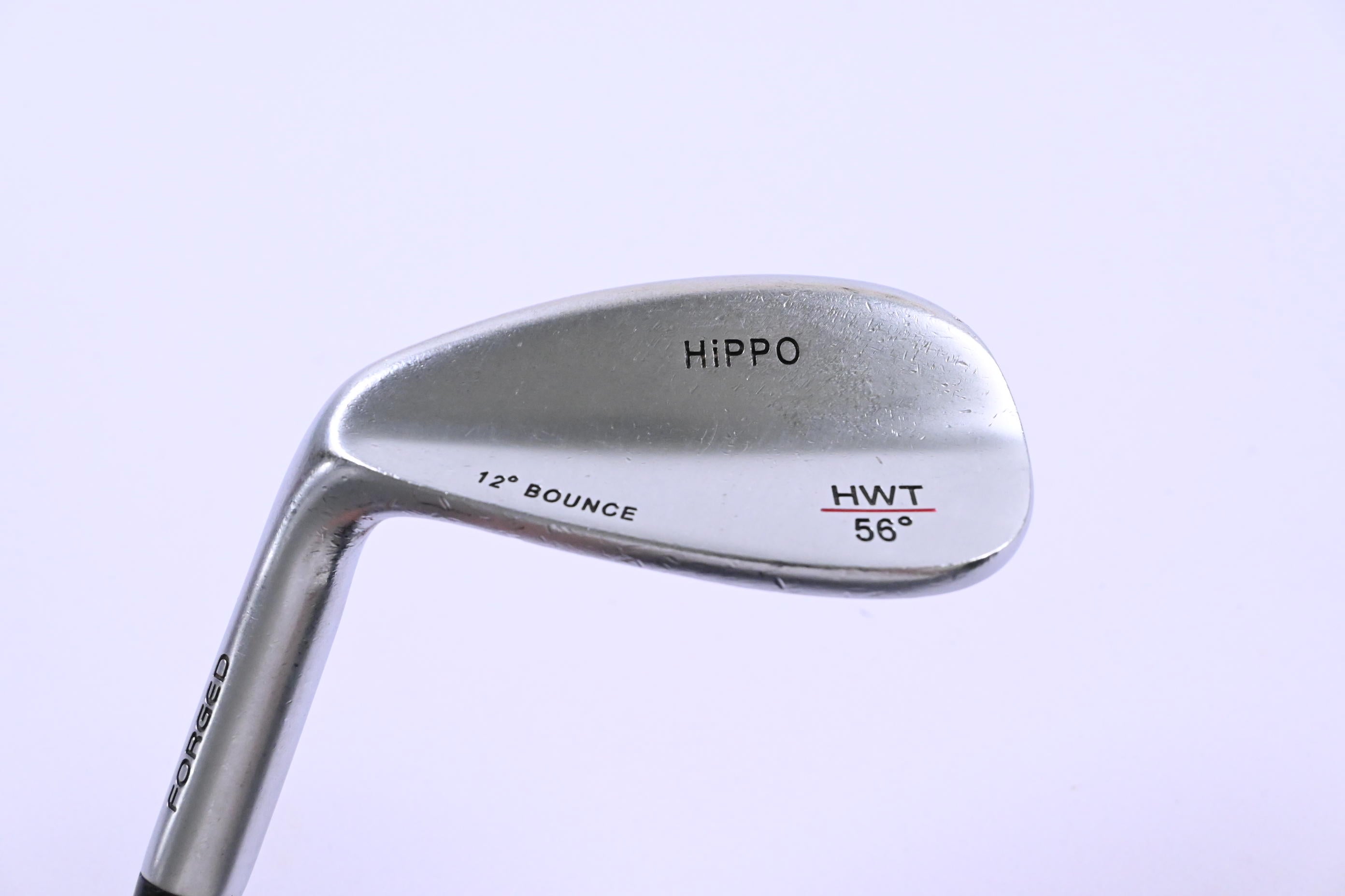 Left Hand Hippo Forged Sand Wedge / 56 Degree / Wedge Flex Steel Shaft