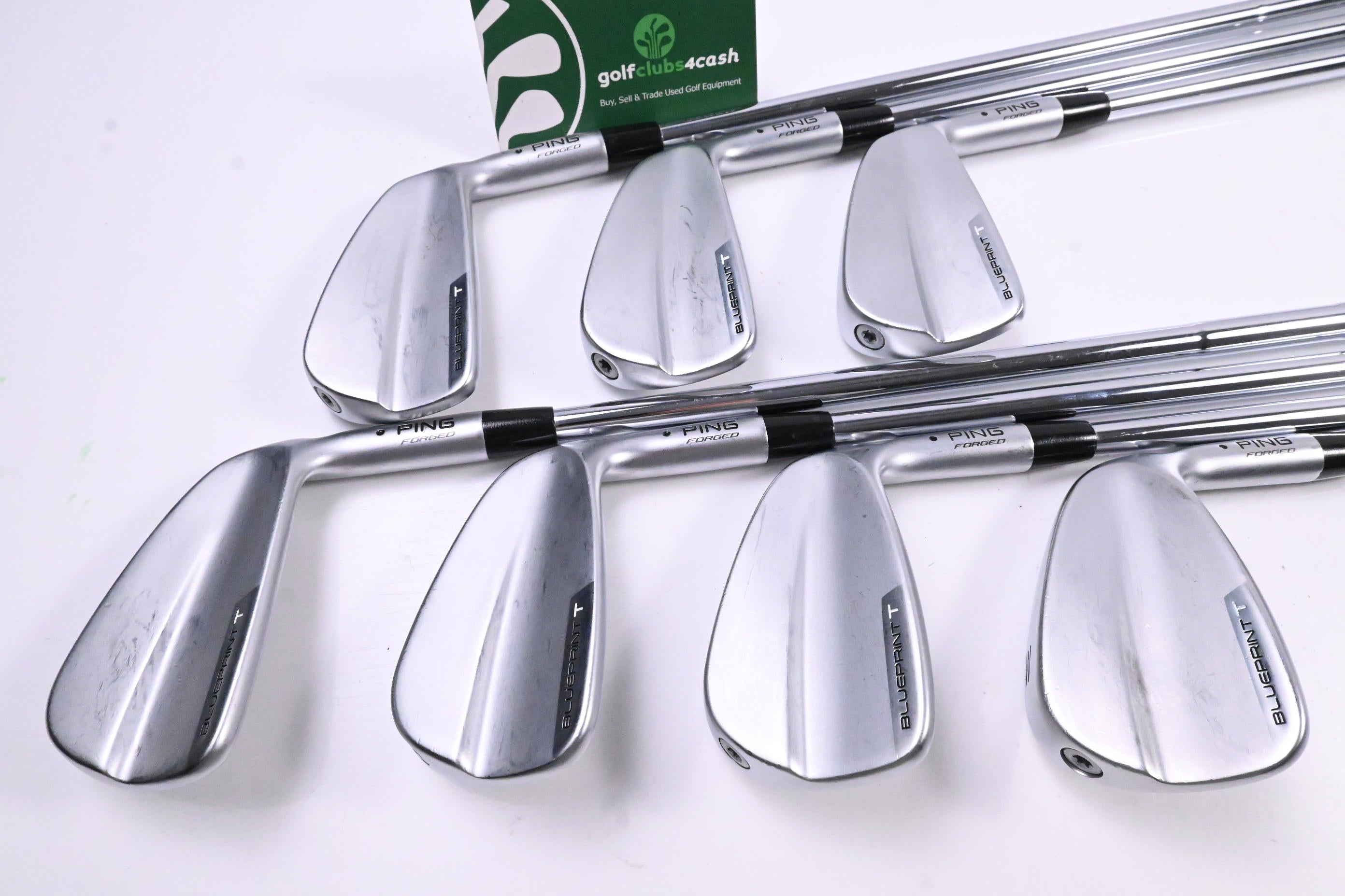 Ping Blueprint T Irons / 4-PW / Black Dot / Stiff Flex Dynamic Gold S300 120