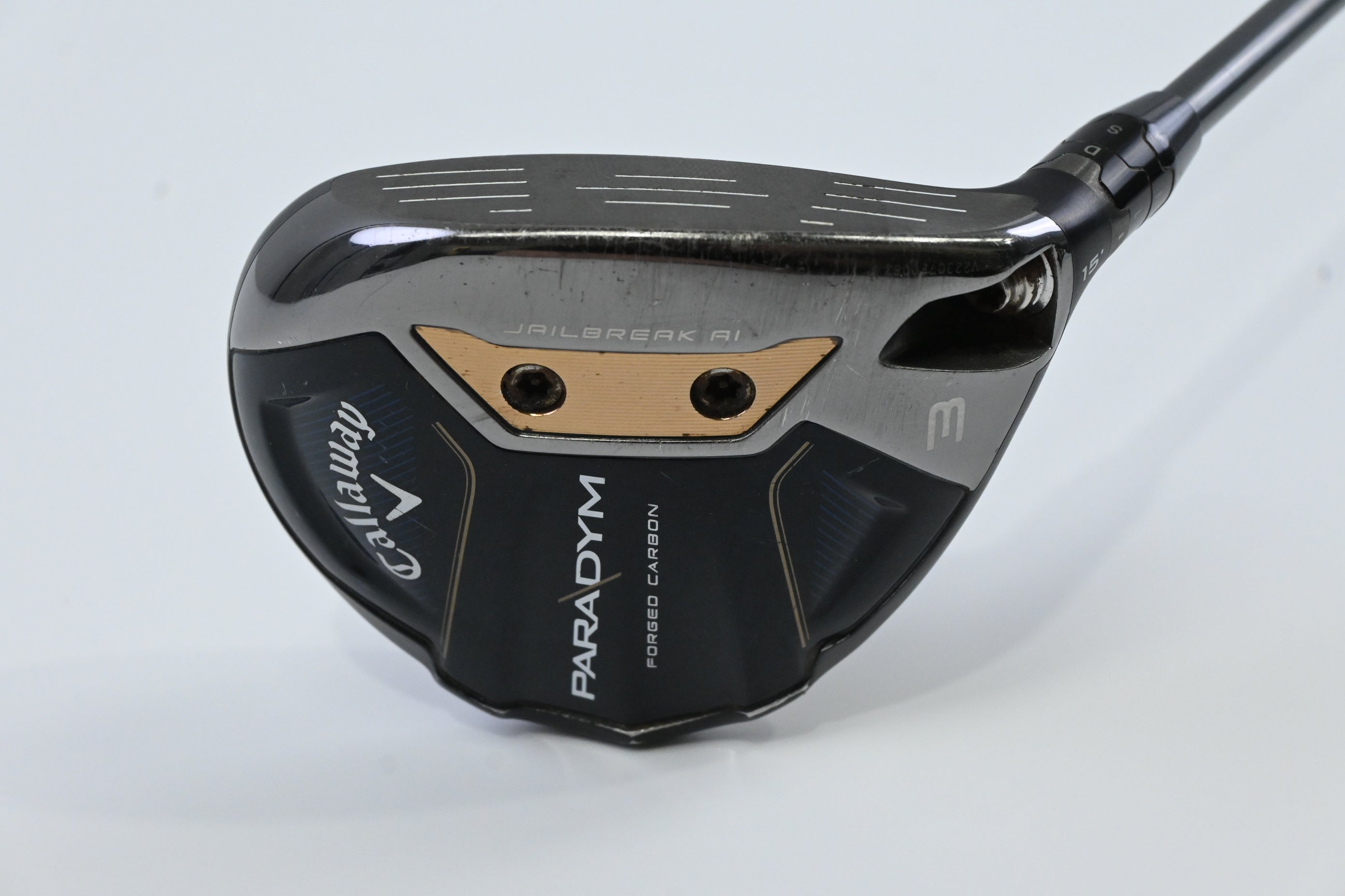 Callaway Paradym #3 Wood / 15 Degree / Regular Flex HZRDUS Gen4 Silver 60 Shaft