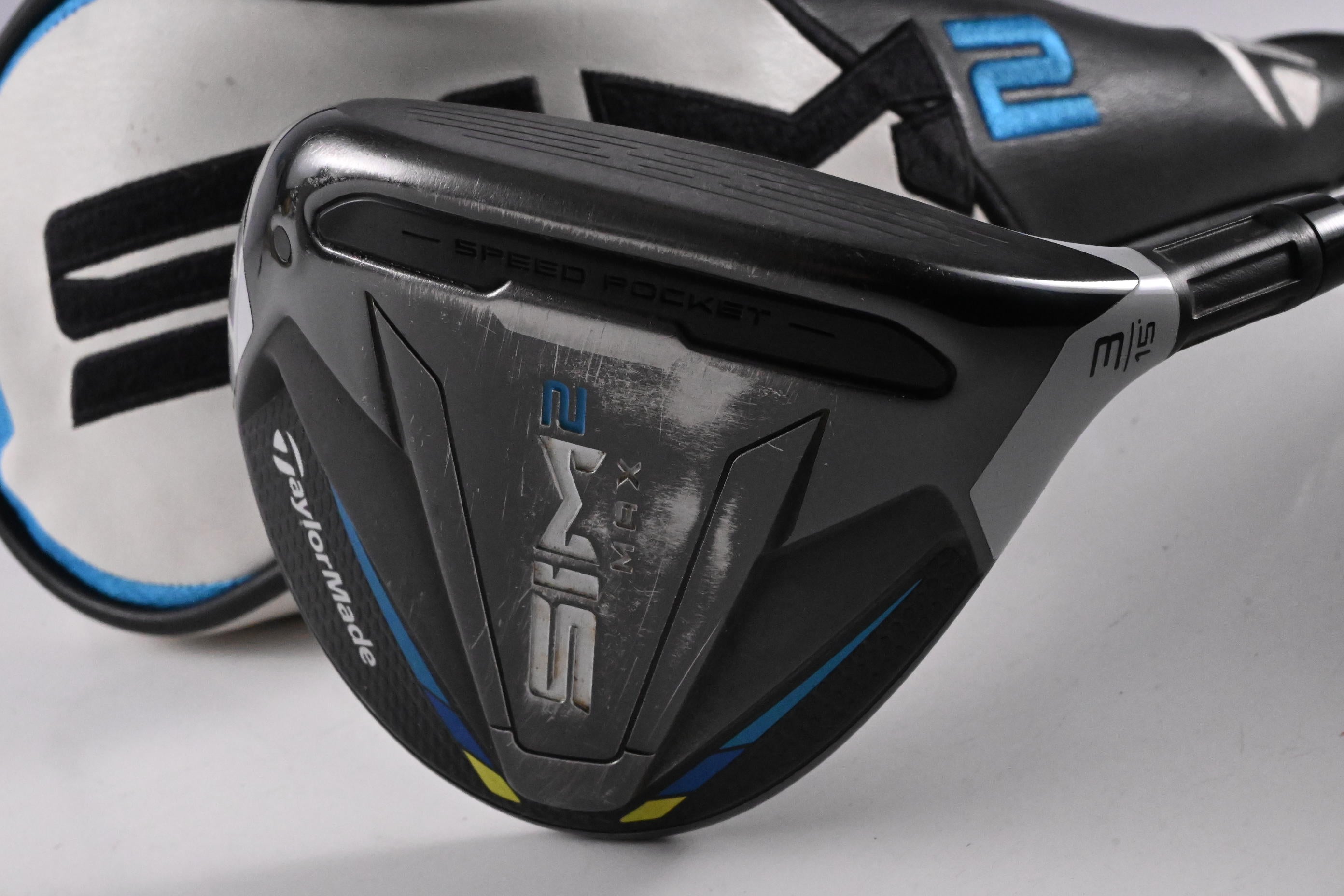 Taylormade SIM2 Max #3 Wood / 15 Degree / Regular Flex Ventus Blue 5 Shaft