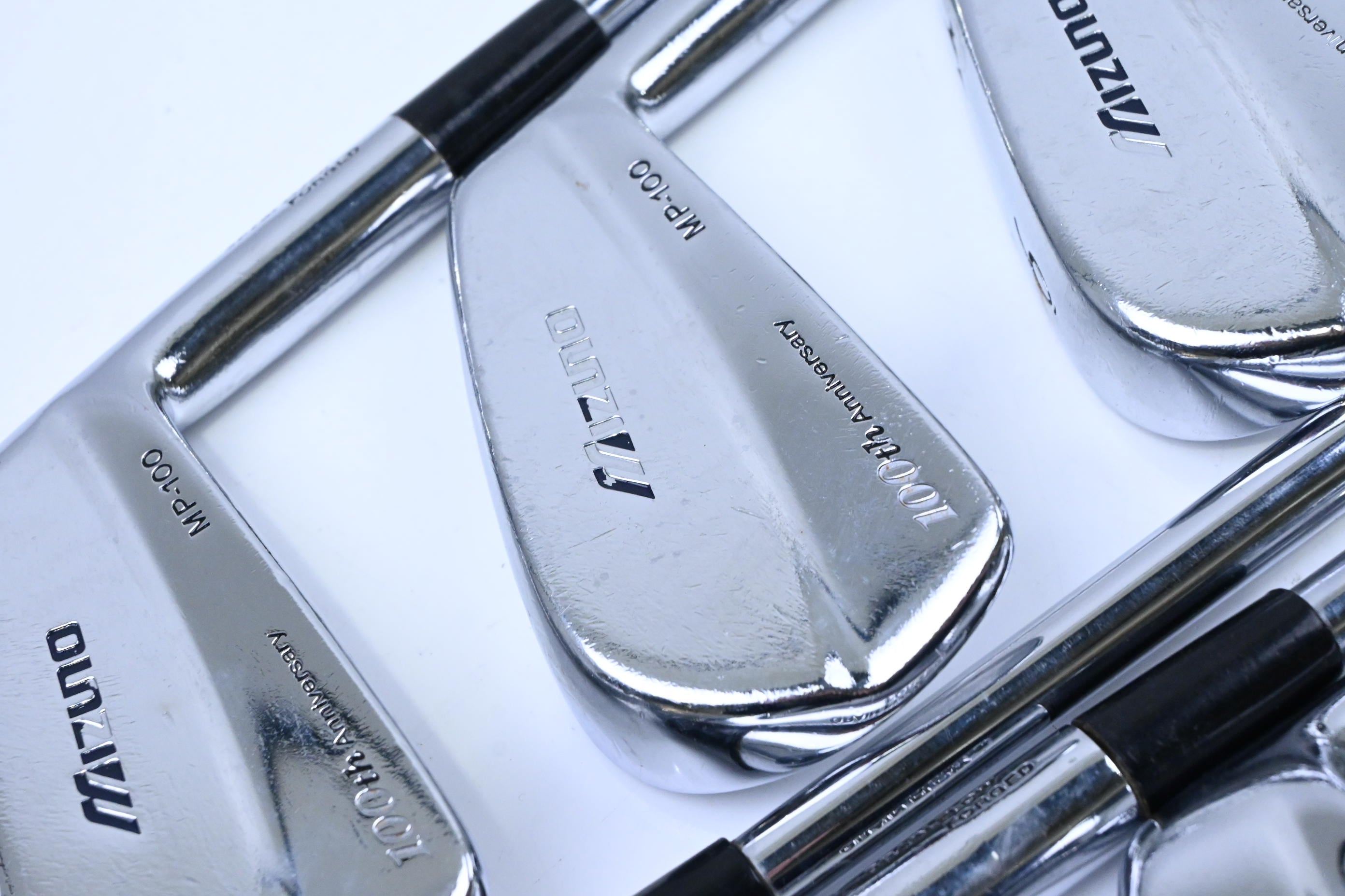 Mizuno MP-100 Anniversary Edition Irons / 4-PW / Stiff Flex Dynamic Gold S300