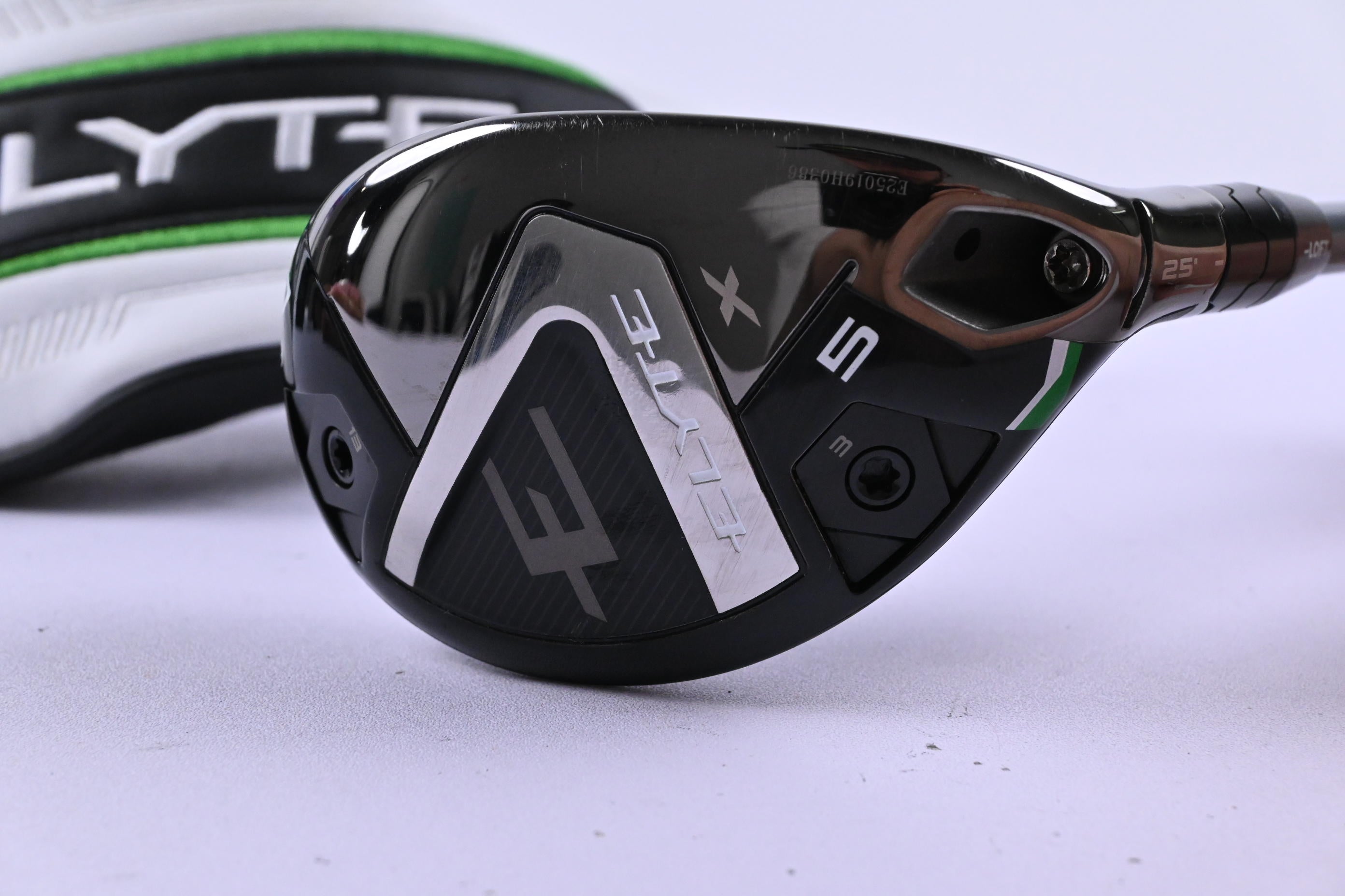Callaway Elyte X #5 Hybrid / 25 Degree / Regular Flex Denali Charcoal 60 Shaft