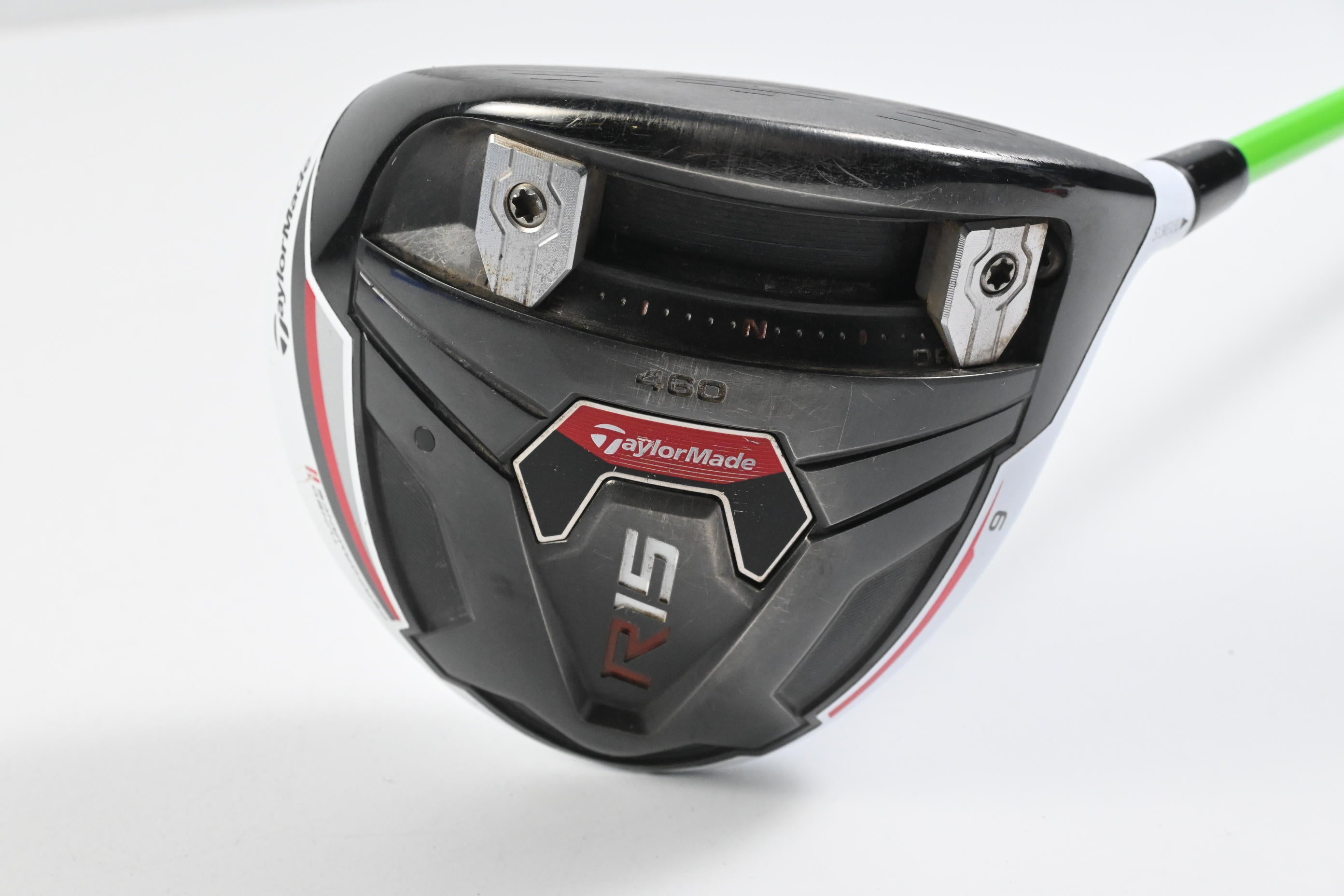 Taylormade R15 Driver / 9 Degree / Stiff Flex UST Mamiya ATTAS 4U 7 Shaft